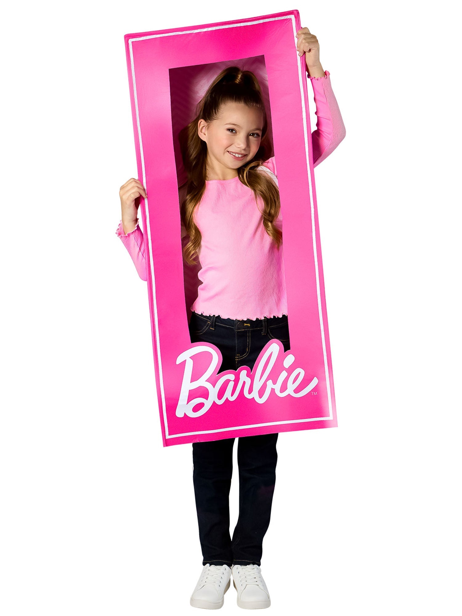 Girls' Barbie Classic Life-Size Doll Box Costume