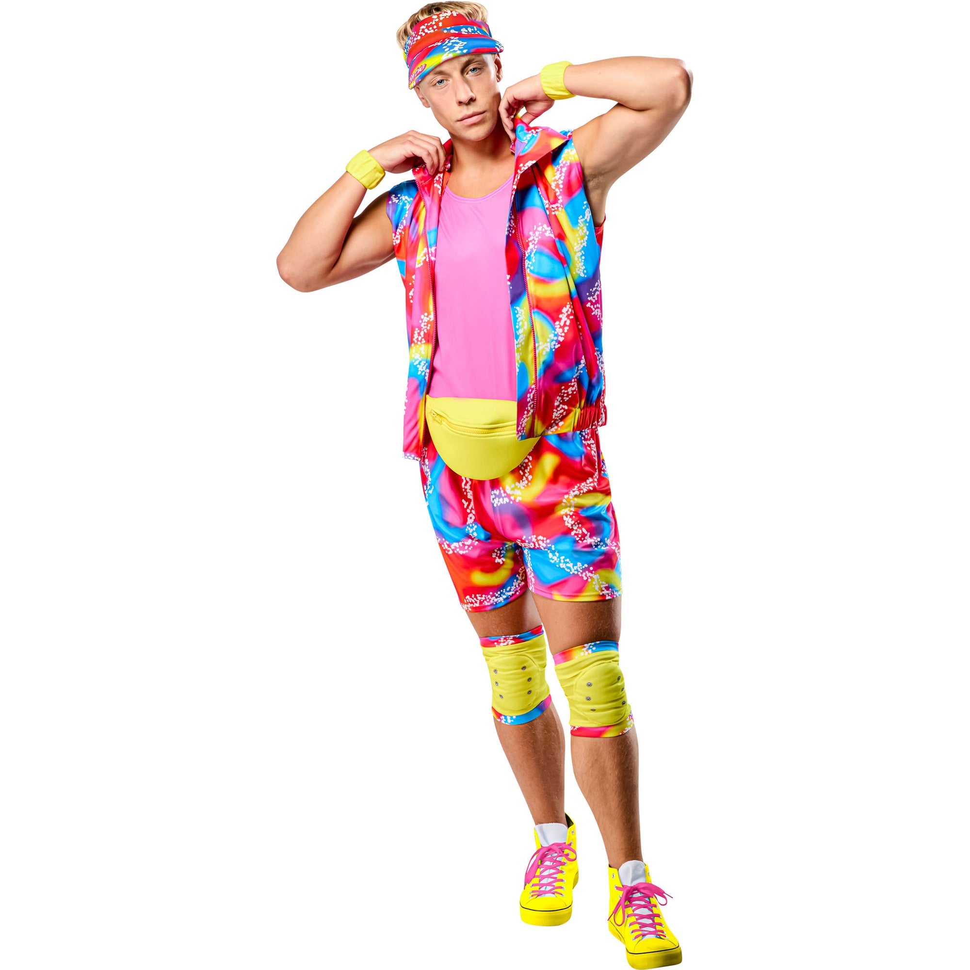 Barbie Movie Rollerskate Ken Costume for Men