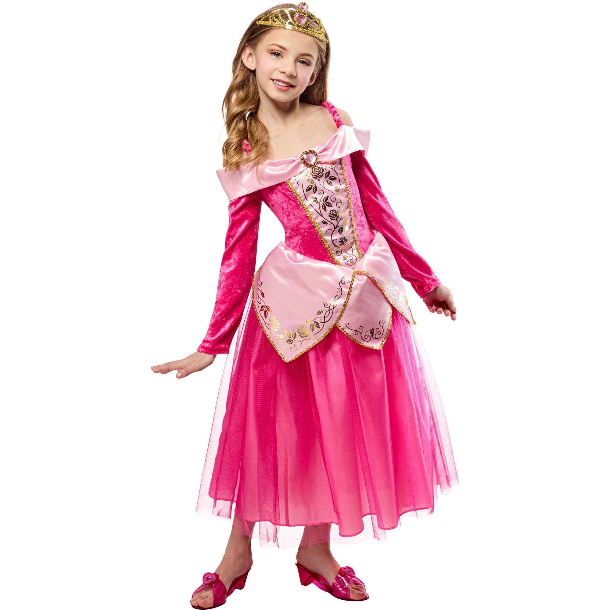 Pink Princess Costume Dress for Girls
