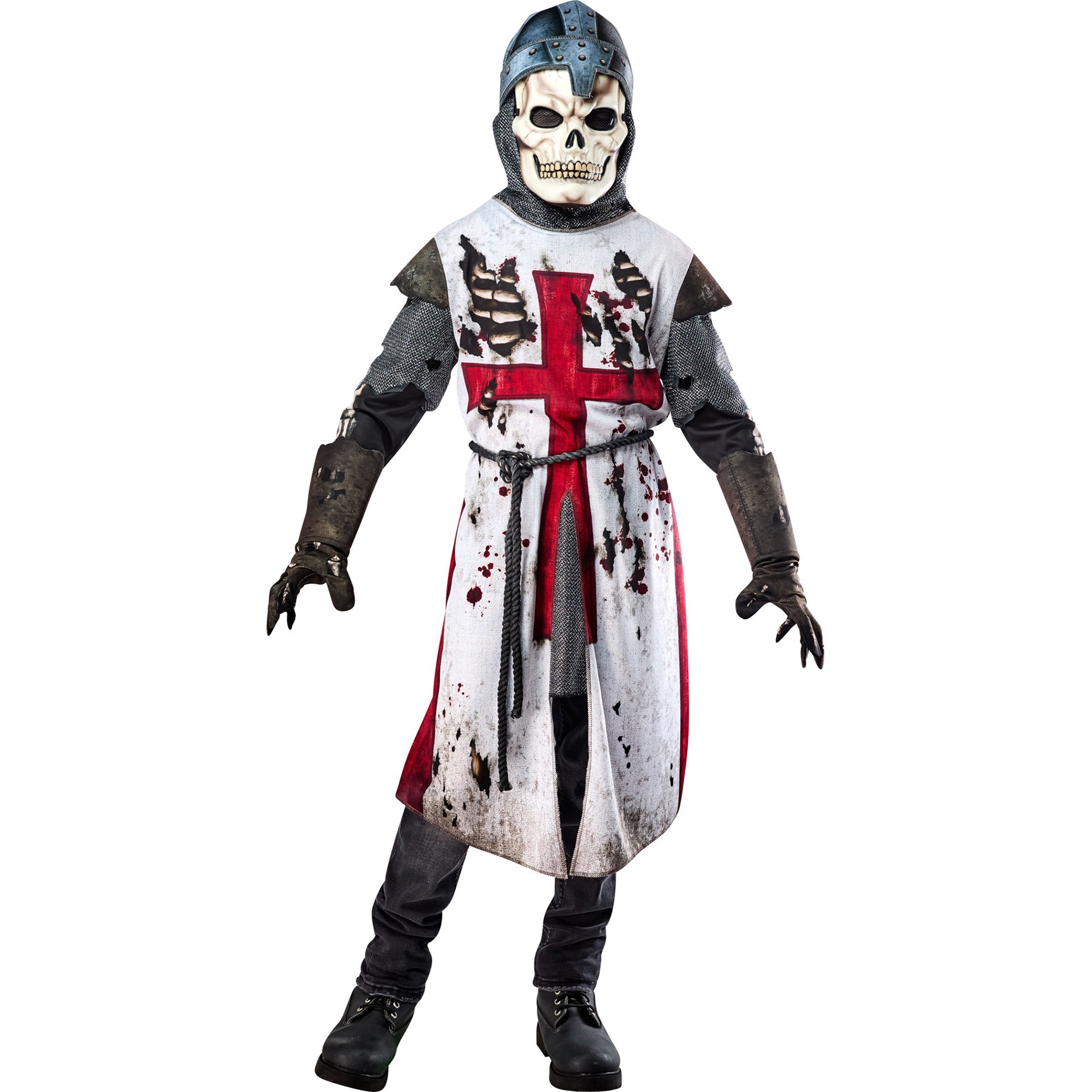 Fallen Crusader Undead Knight Costume for Boys