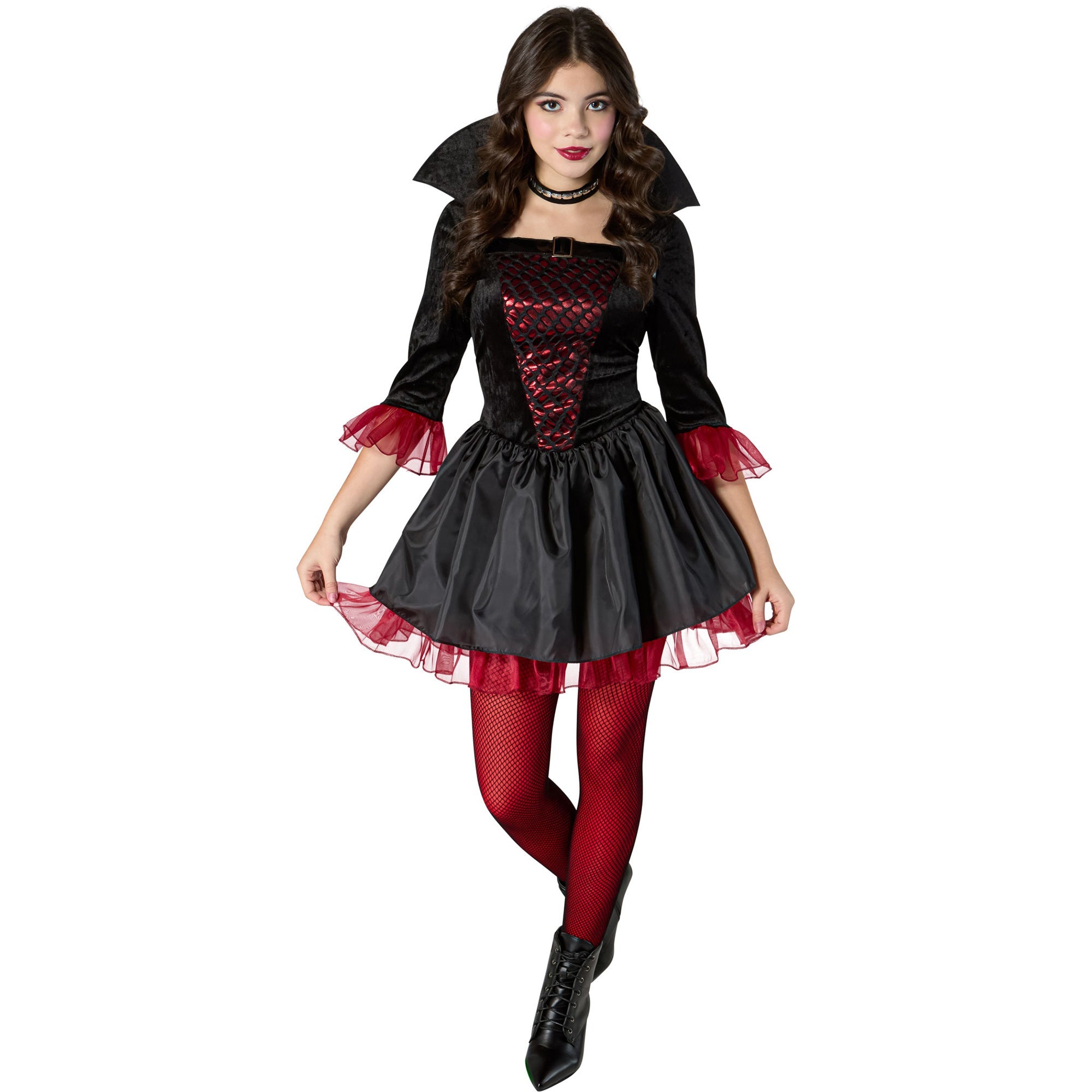 Scarlet Vampiress Costume for Tweens