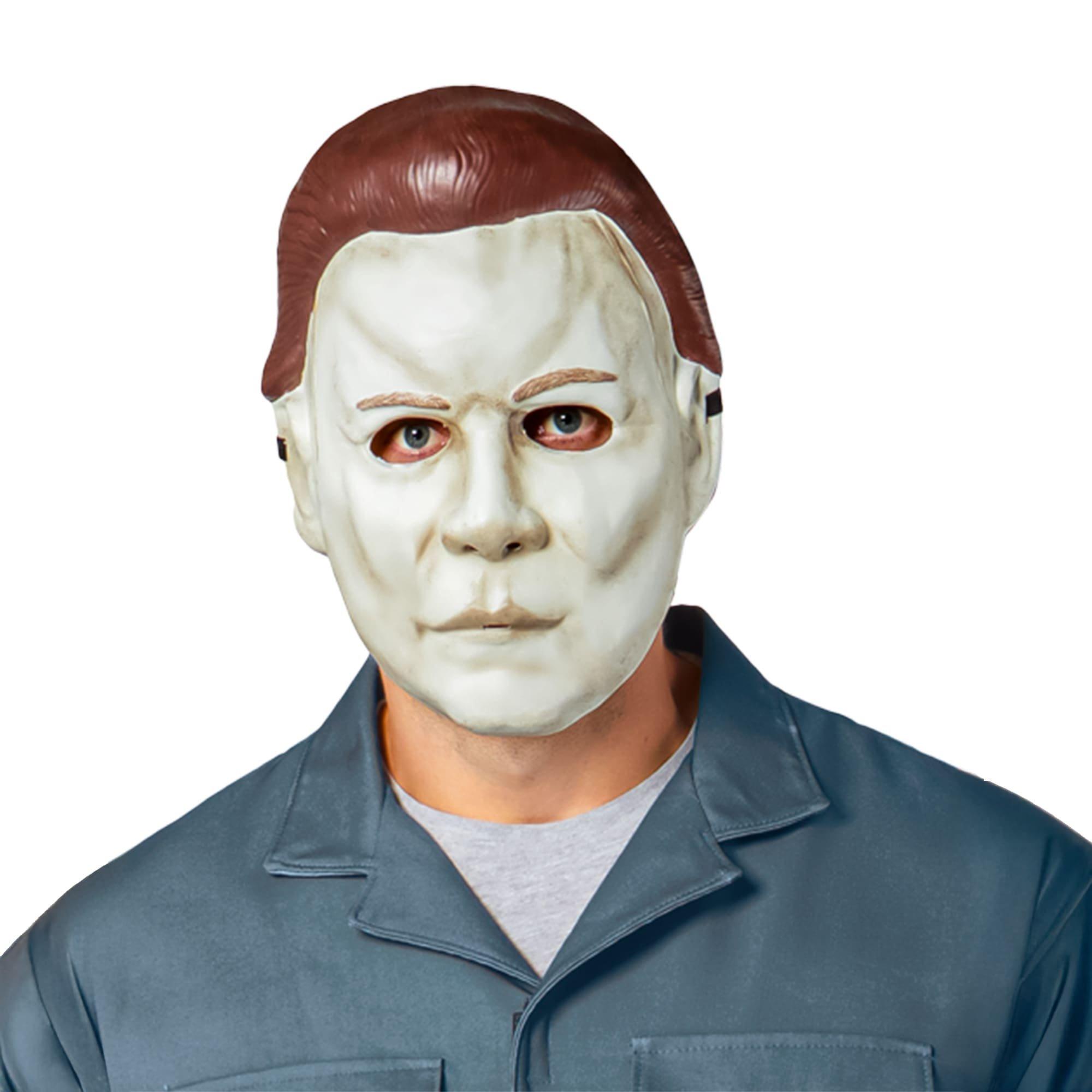 Men's Halloween 2 Michael Myers Half Vacuform Mask
