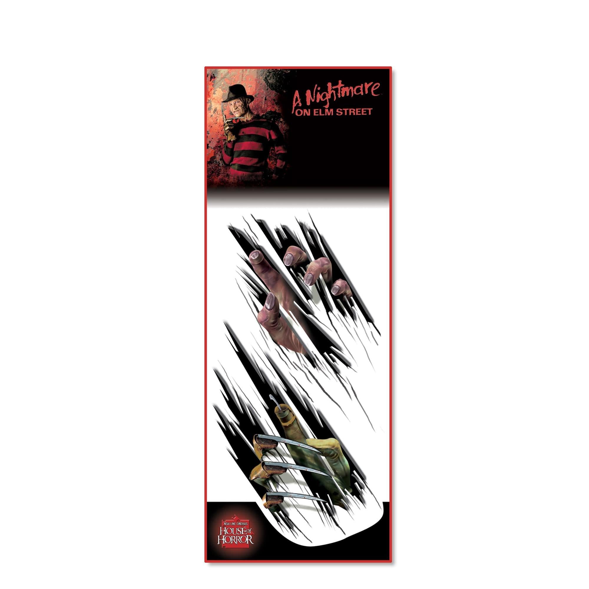 16-inch A Nightmare on Elm Street Freddy Krueger Window or Wall Decoration