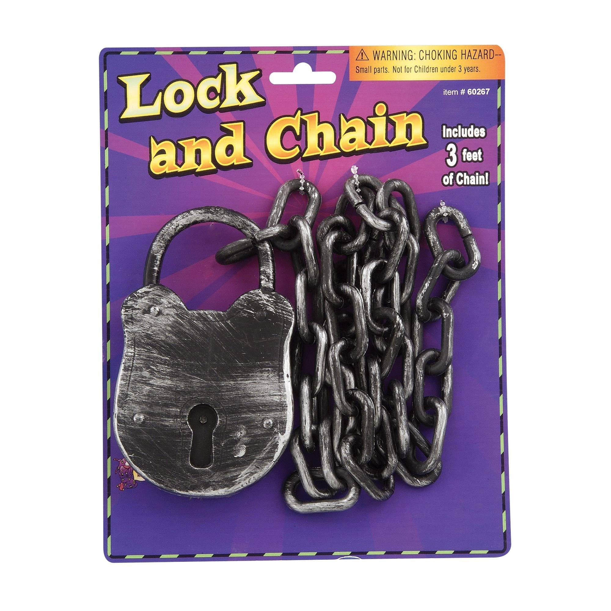 3 Foot Lock and Chain Prop