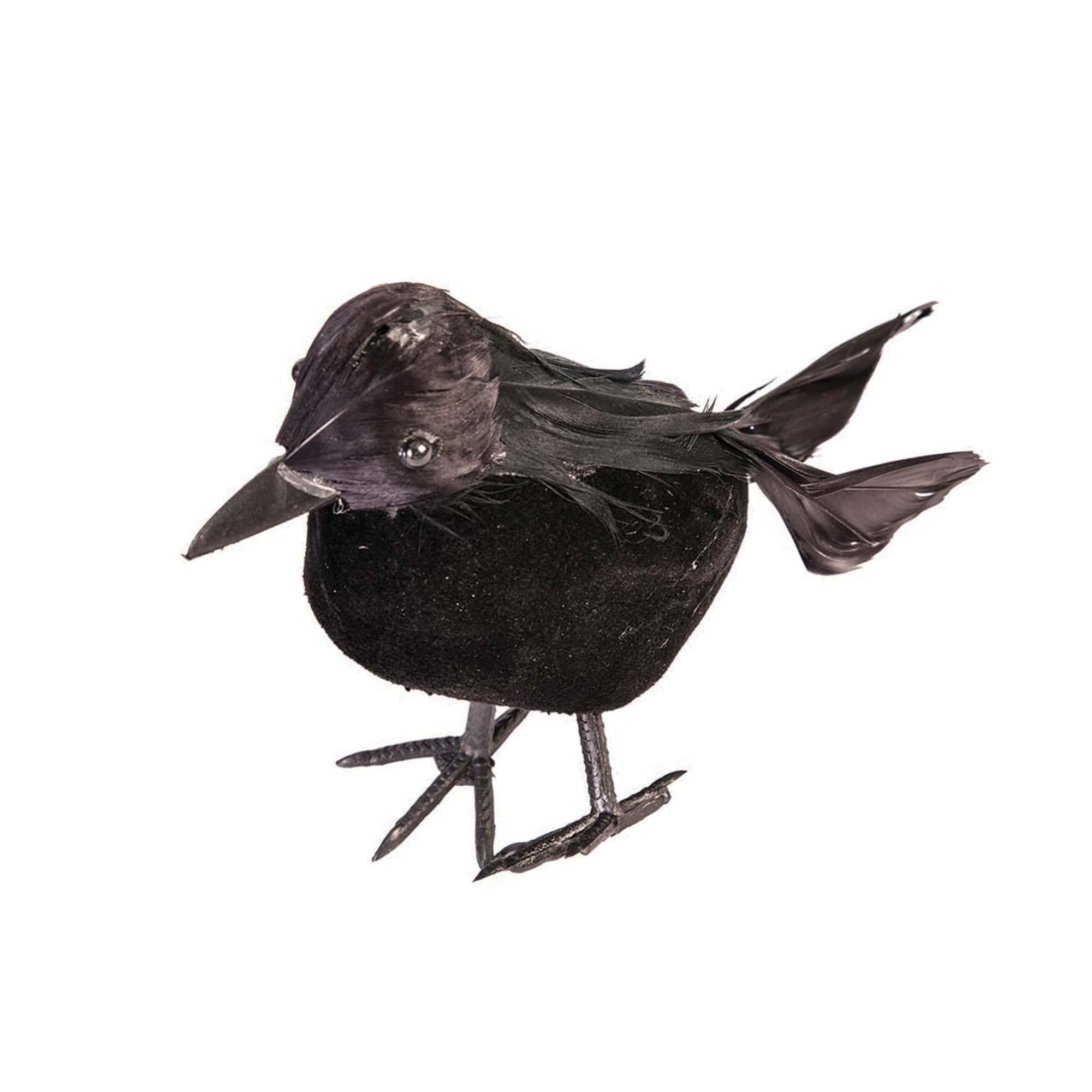 5-inch Black Crow Decoration