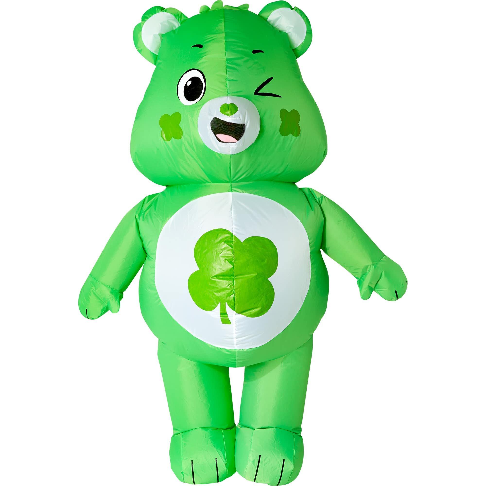 Adult Care Bears Good Luck Bear Inflatable Costume