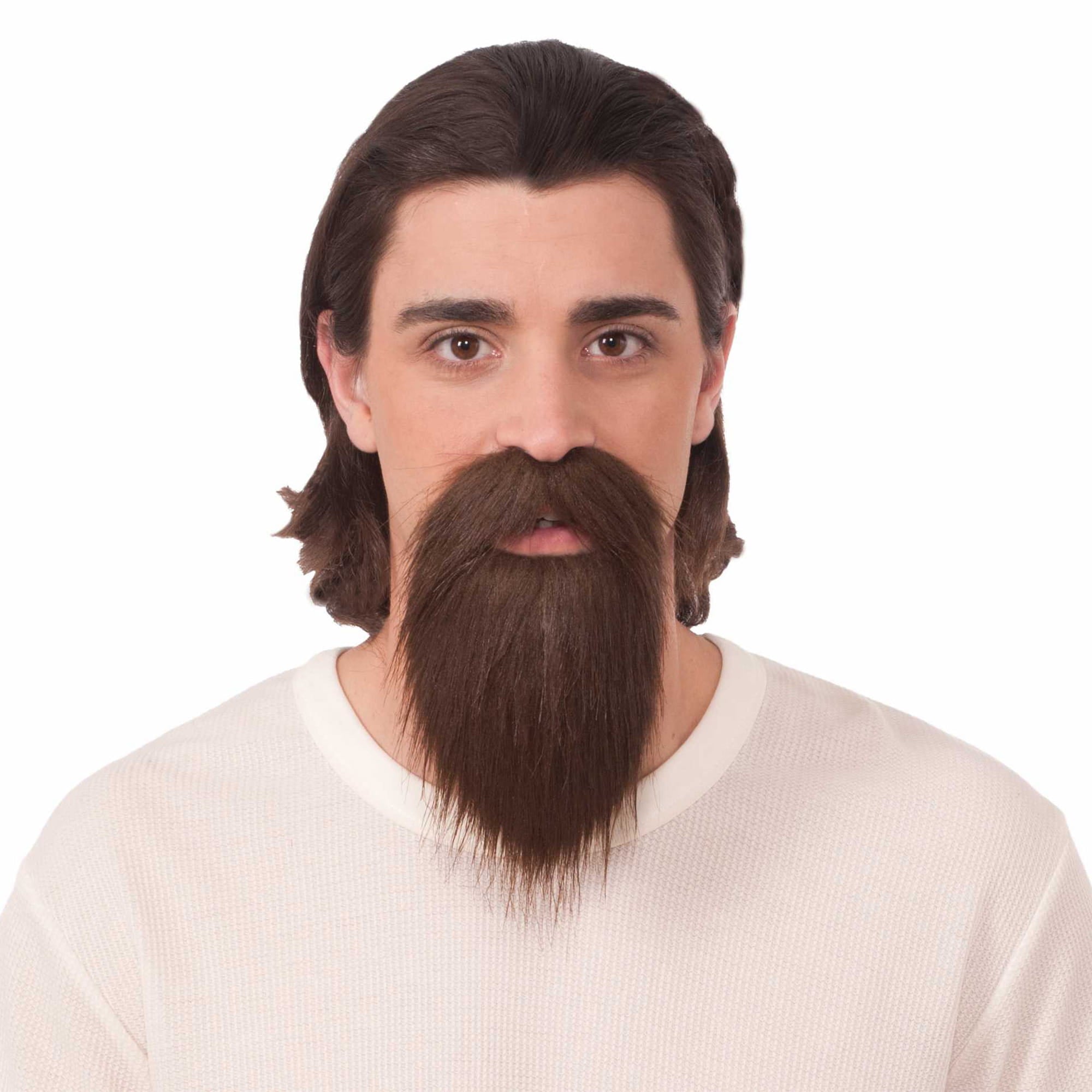 Long Goatee Brown
