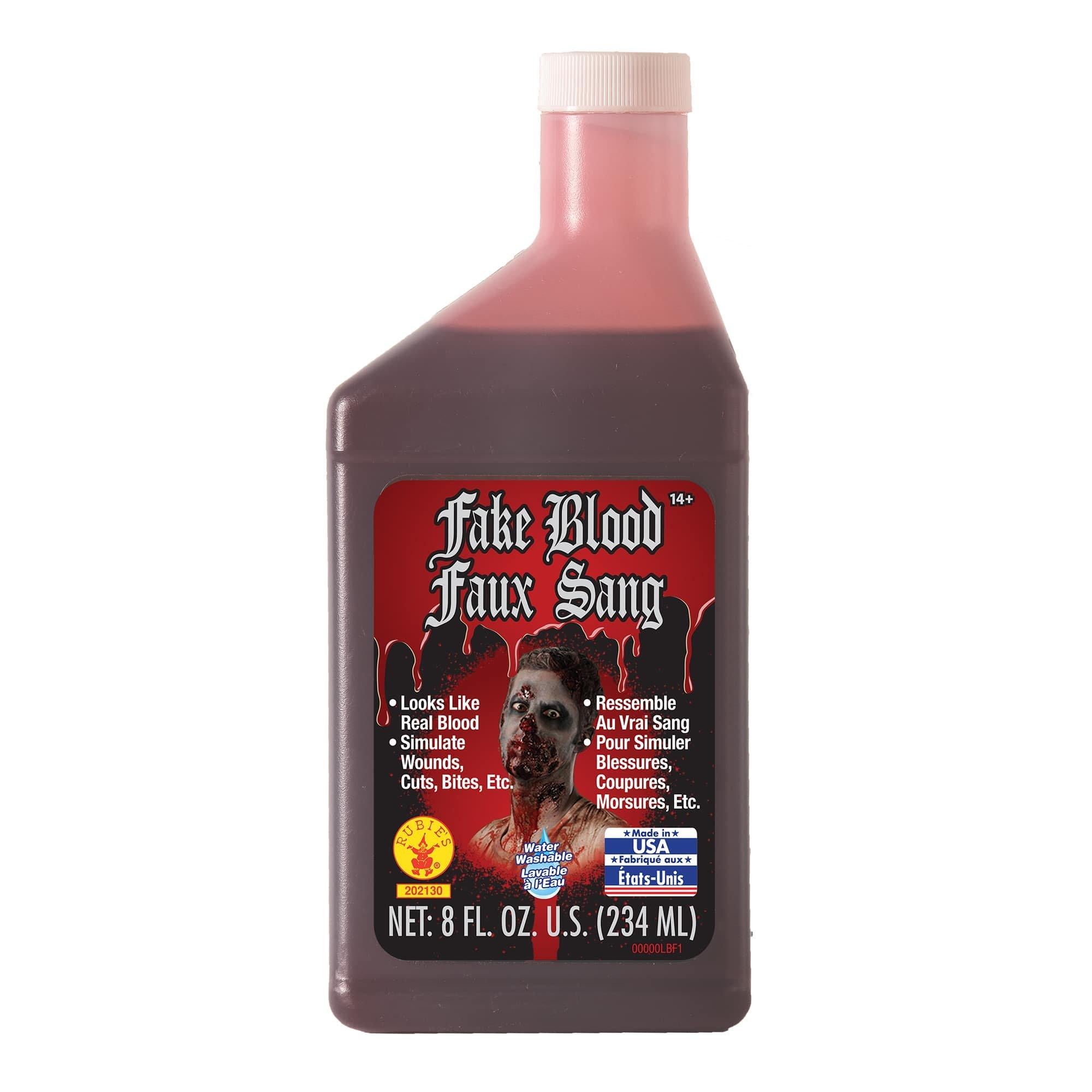 Fake Vampire Blood Makeup - 8 oz Bottle