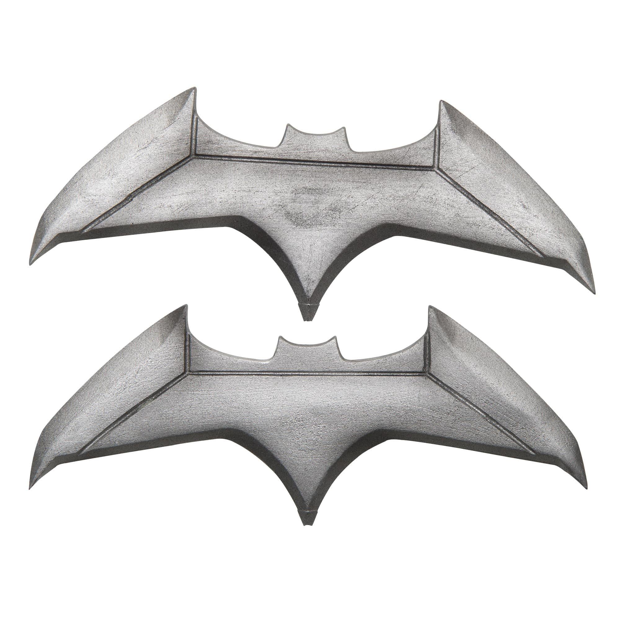Adult Silver Justice League Batman Batarangs