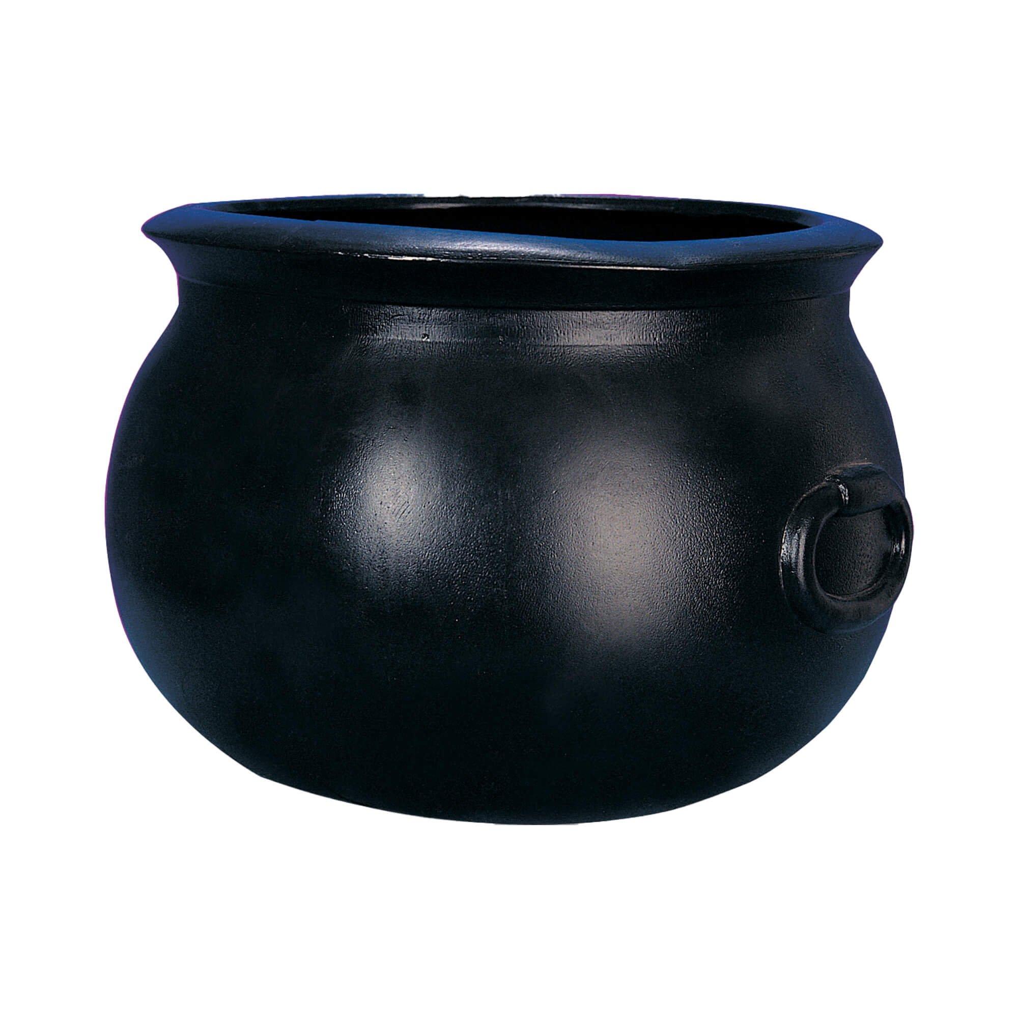16-inch Black Witch Cauldron Candy Bucket