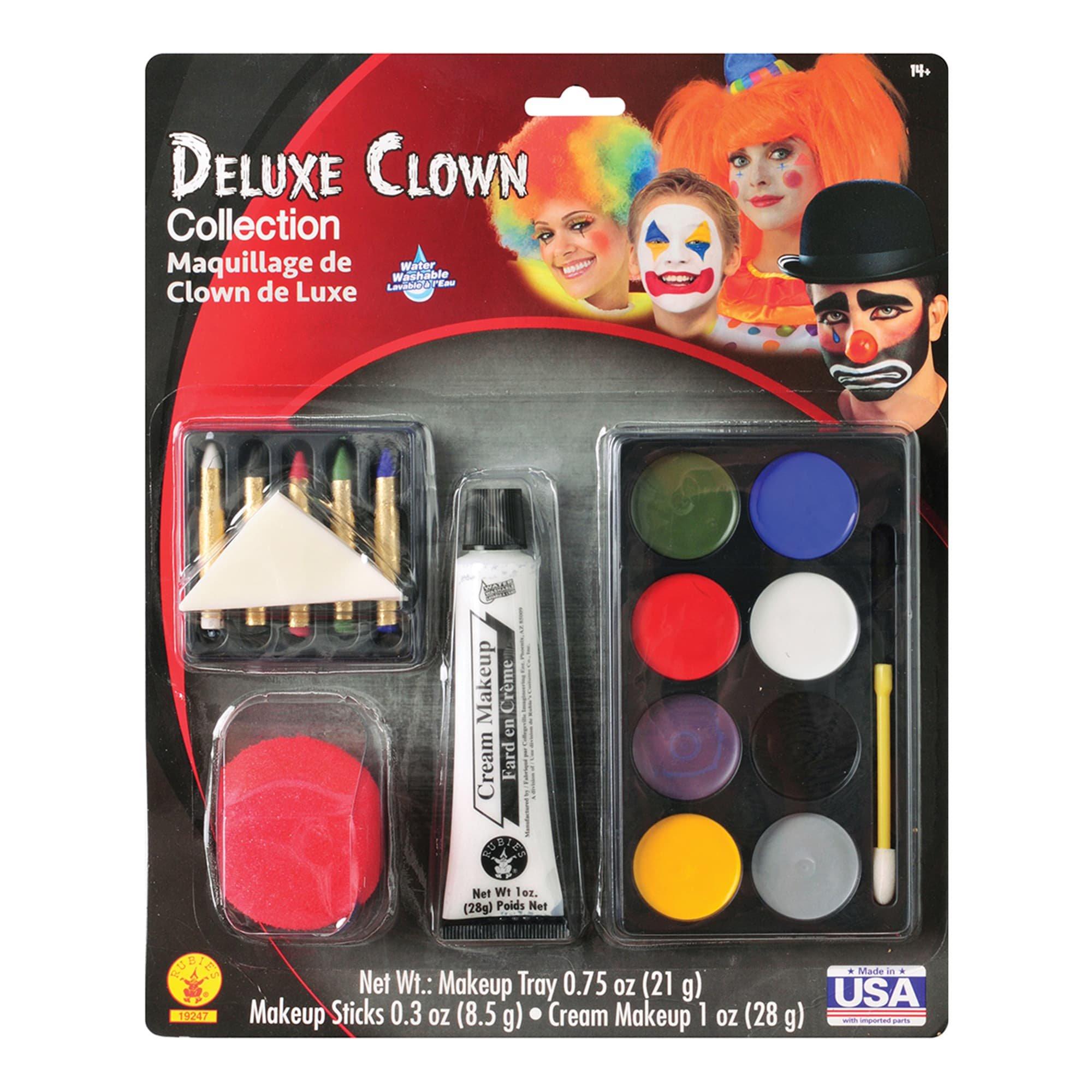 Deluxe Clown Collection Makeup