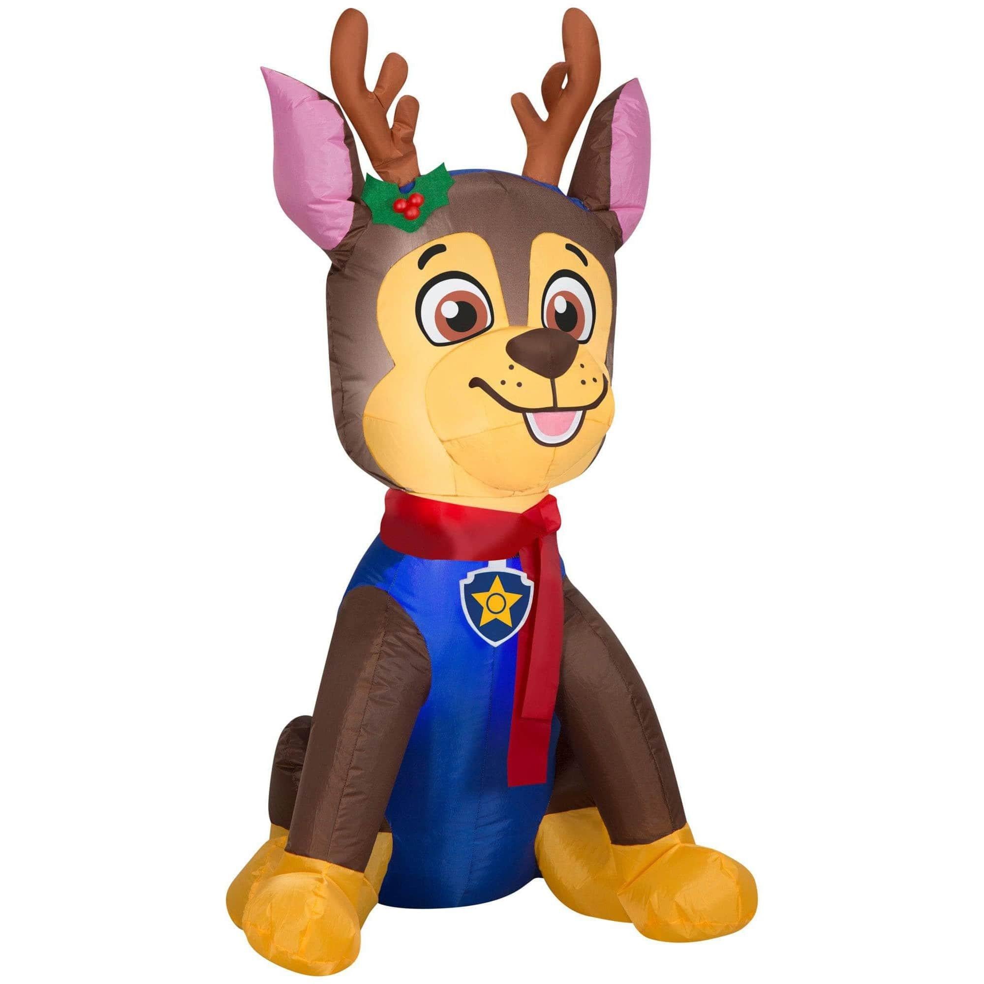 3.5 Foot Paw Patrol Chase Light Up Christmas Inflatable Lawn Decoration