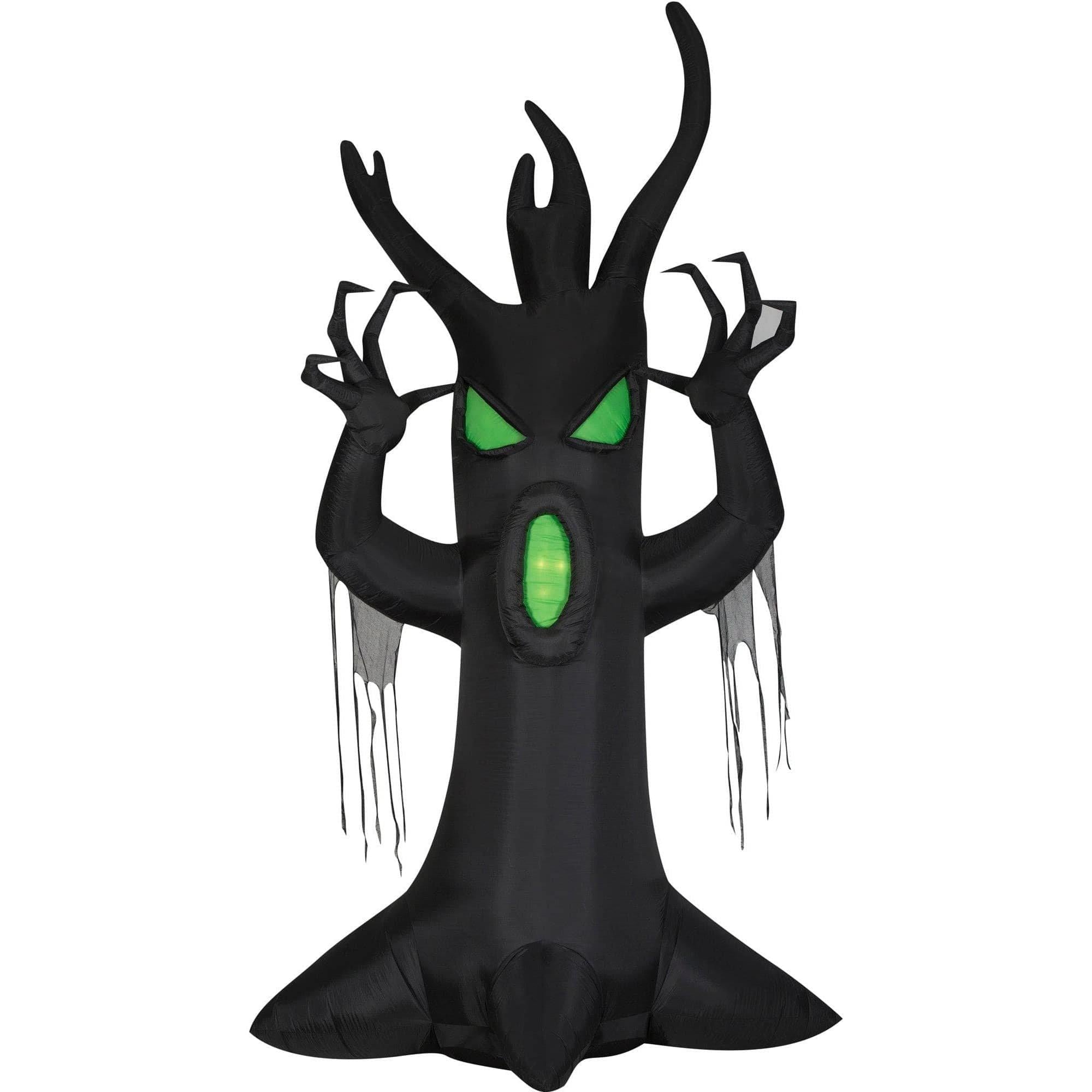 12 Foot Scary Tree Light Up Halloween Inflatable Lawn Decoration
