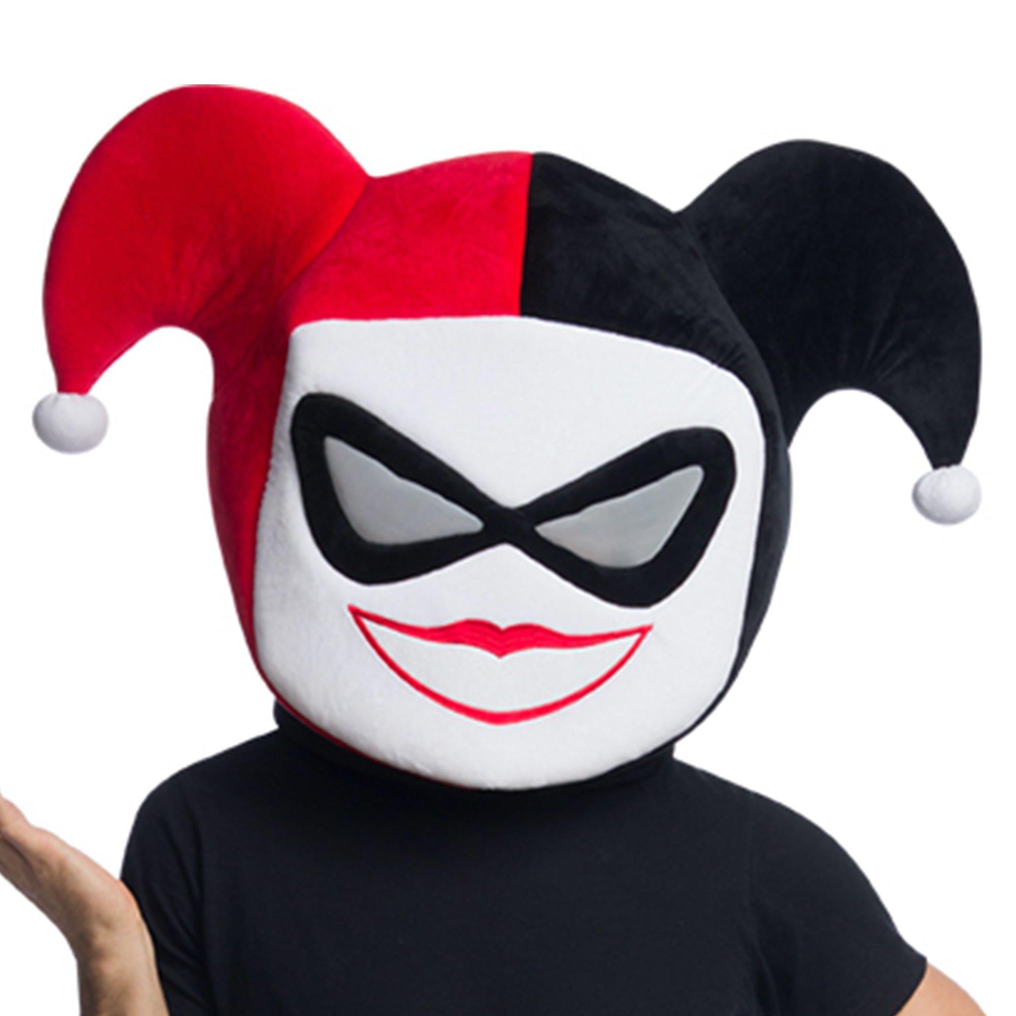 Adult DC Comics Super Villains Harley Quinn Mascot Mask