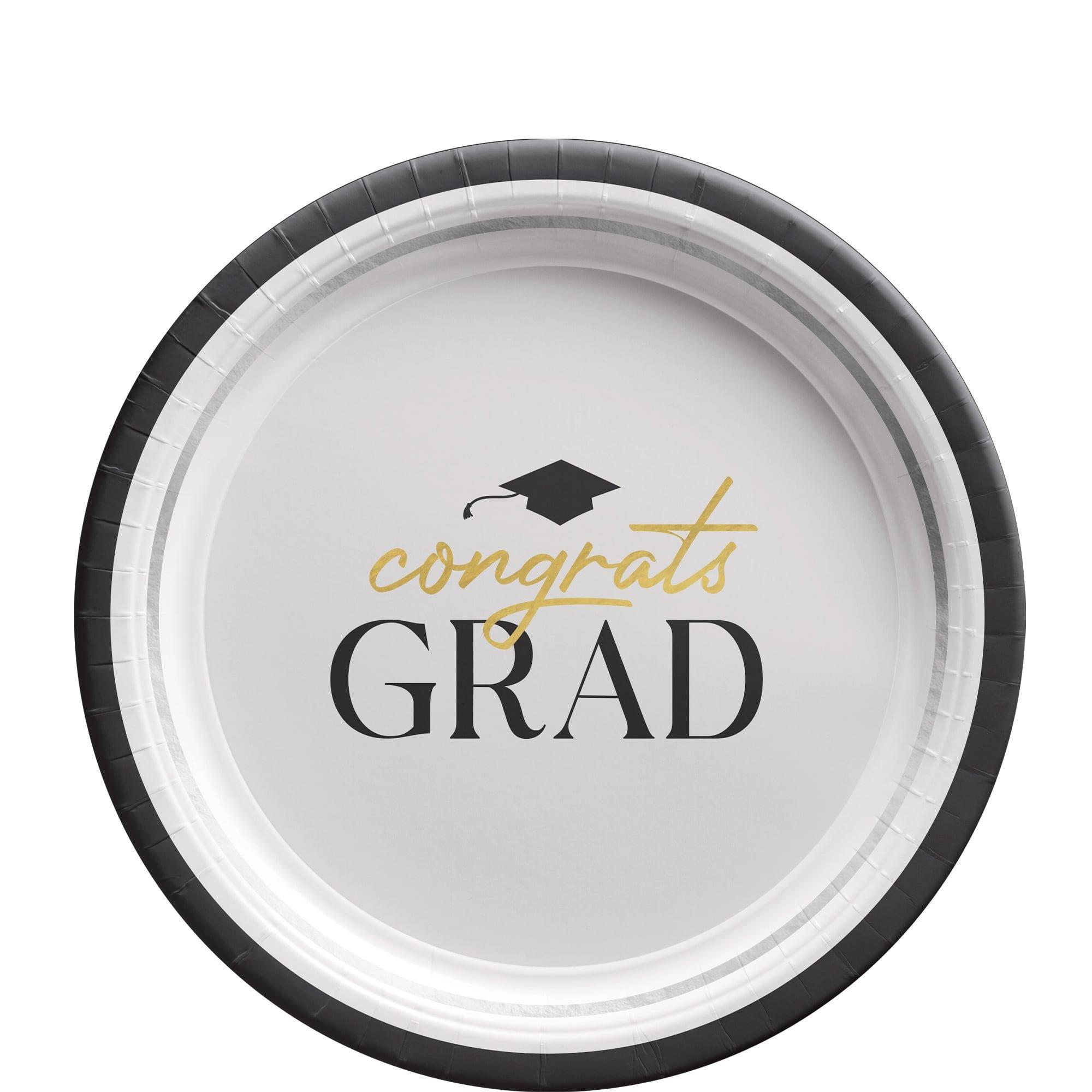 Classic Grad Lunch Plate, 8ct