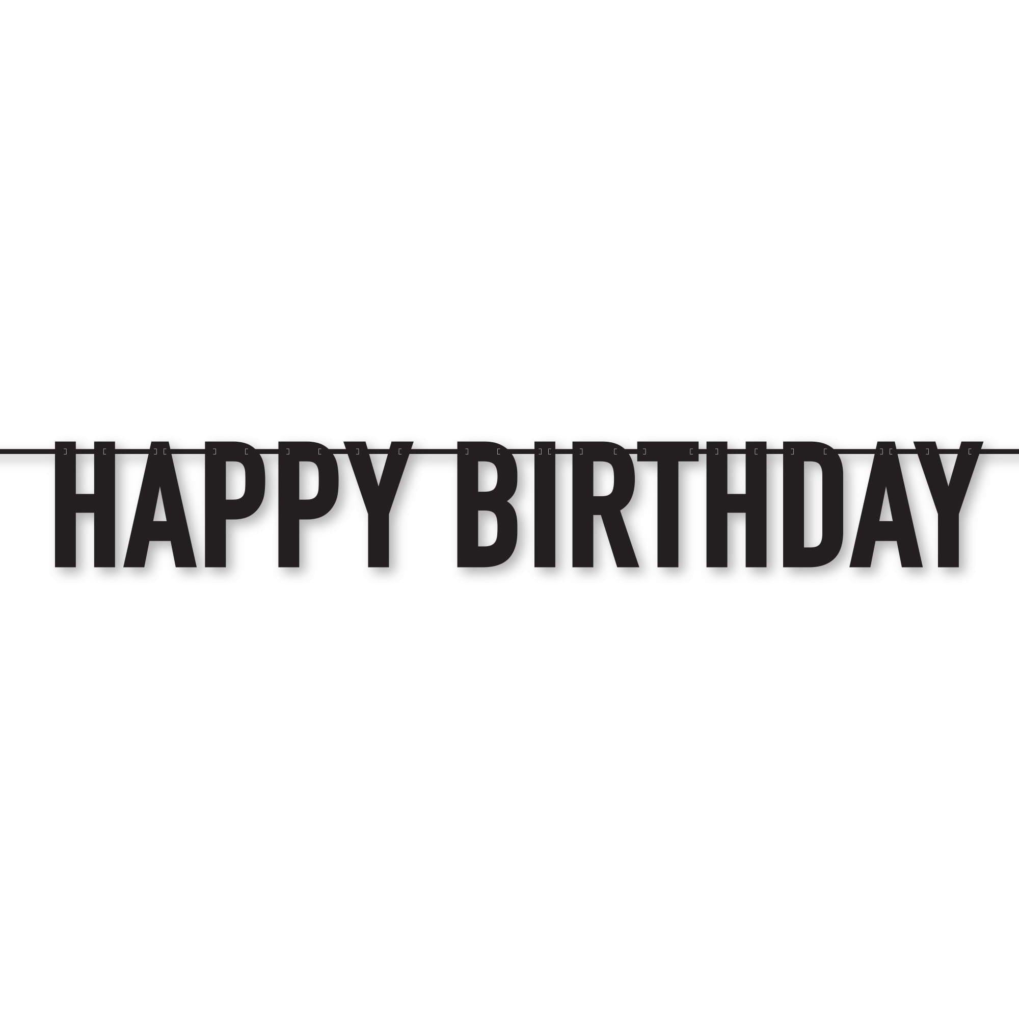 It's My Birthday Bruh Letter Banner
