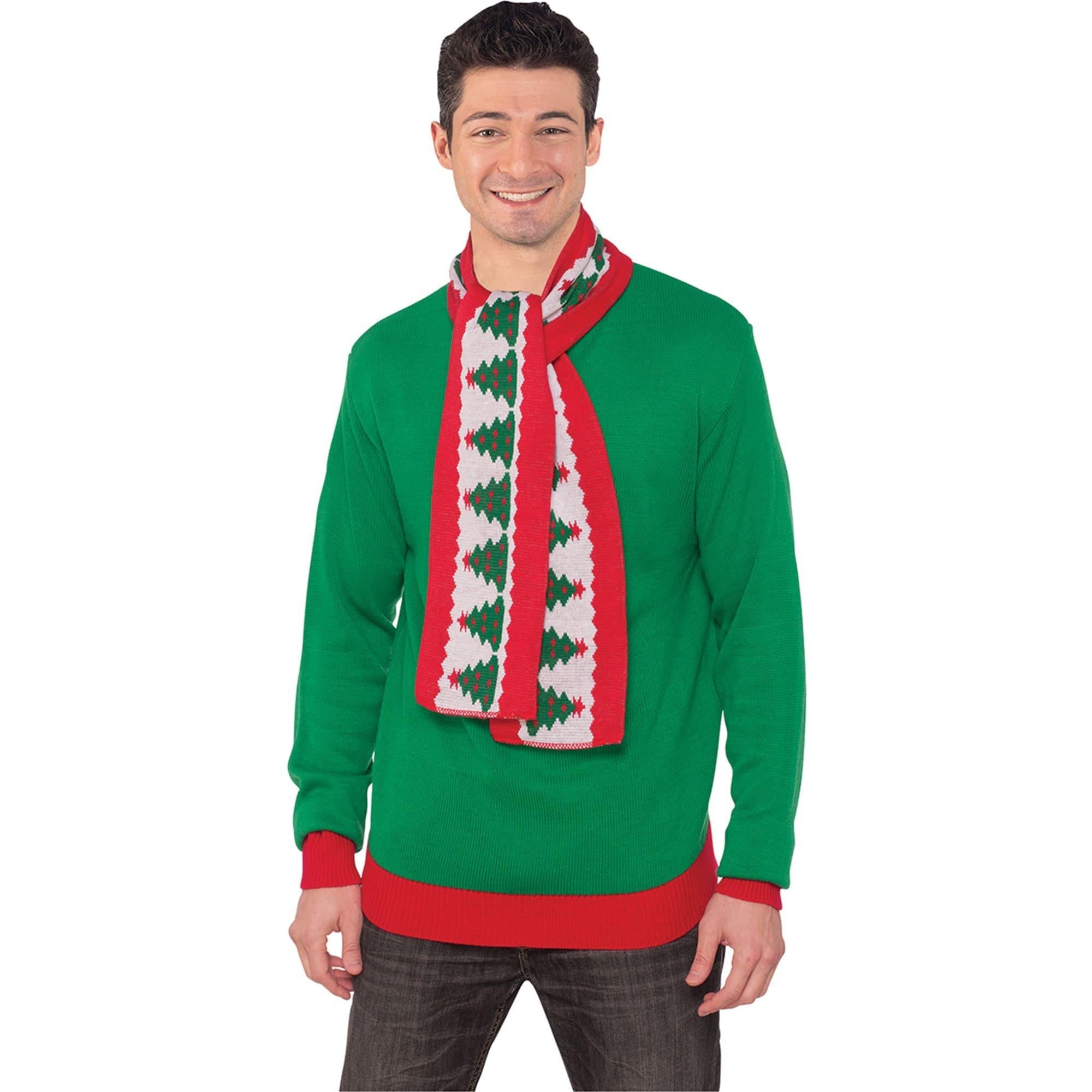 Adult Christmans Tree Scarf