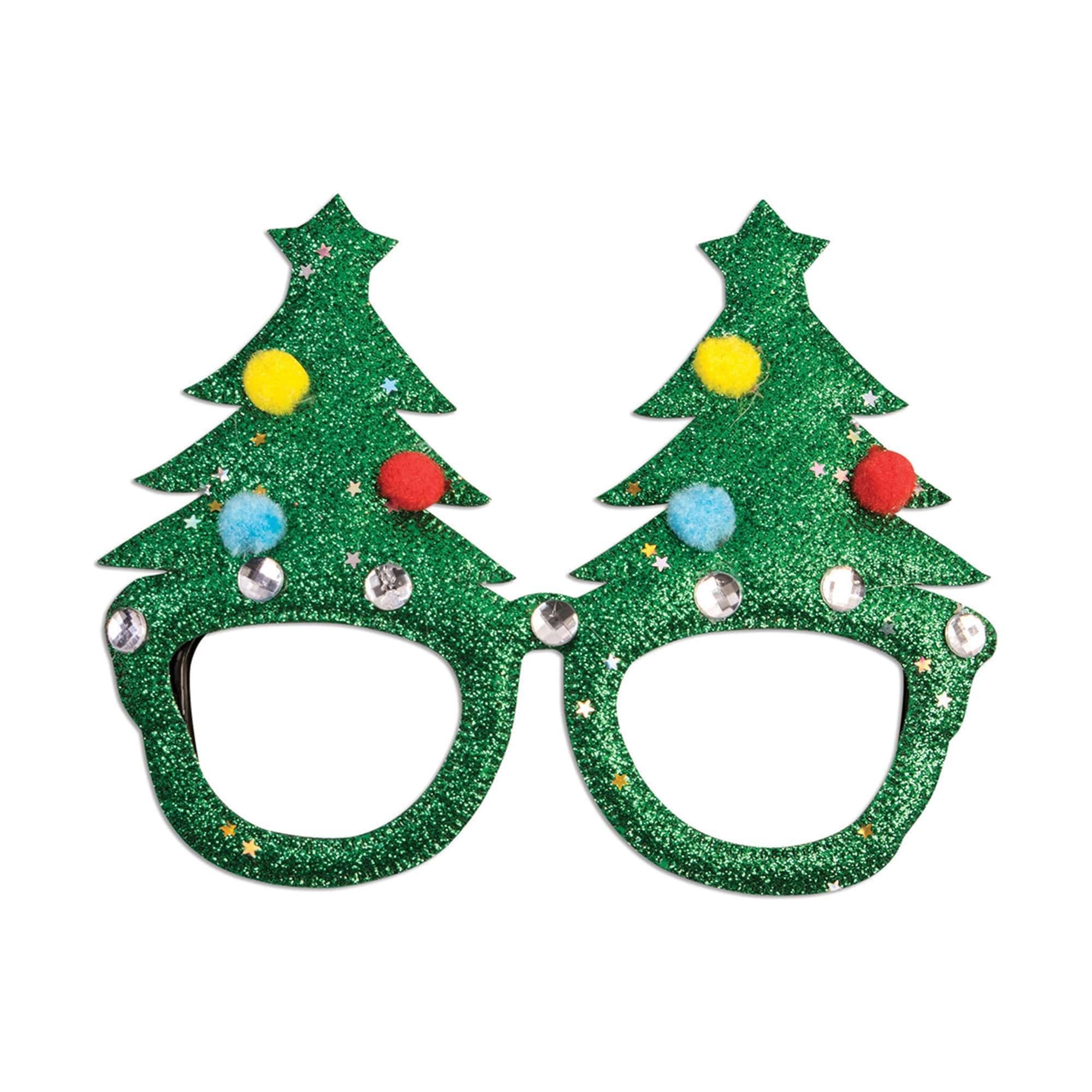 Christmas Tree Glasses