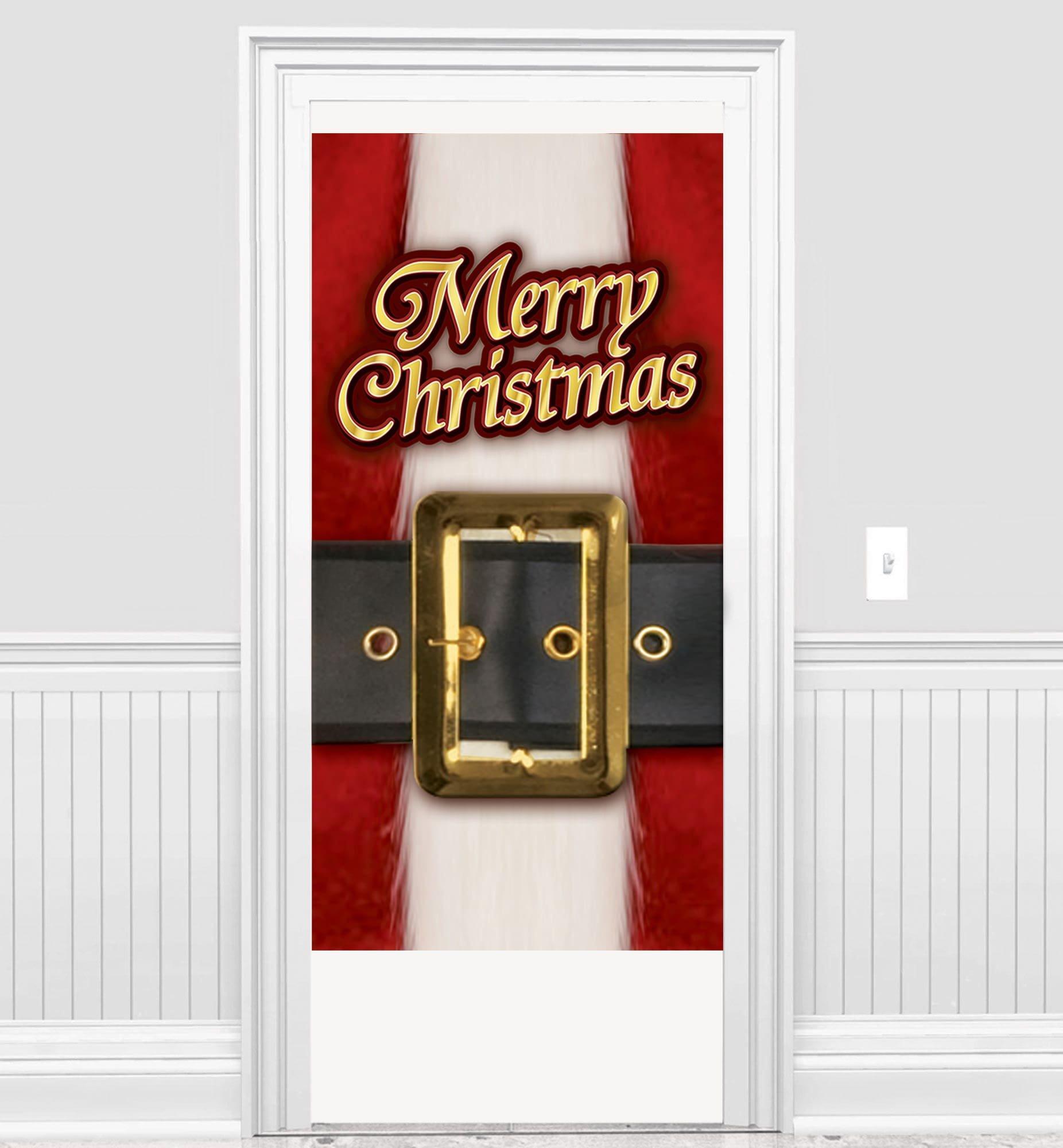 Christmas Santa Belt Door Cover