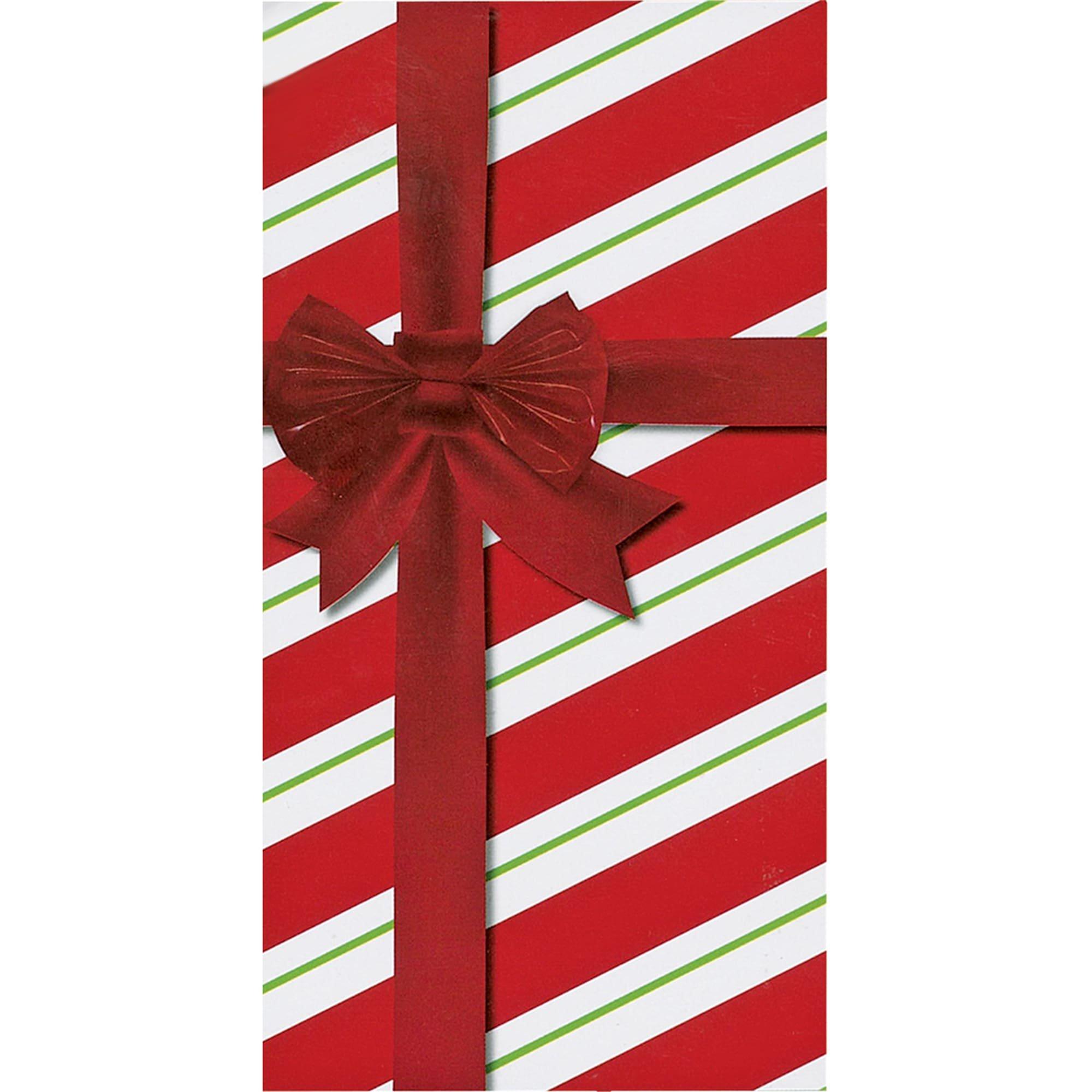 5 Foot Striped Christmas Gift Door Cover
