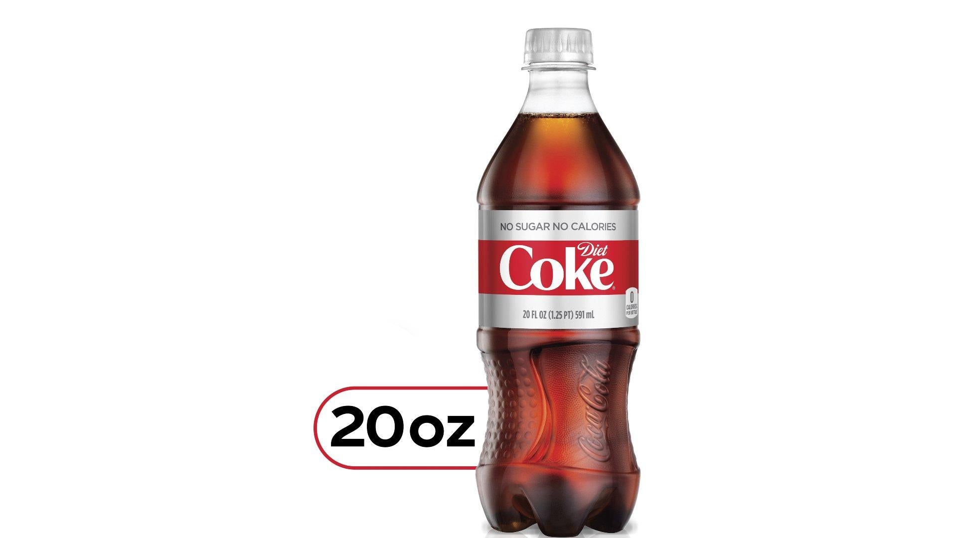 Diet Coke Soda (20 oz)