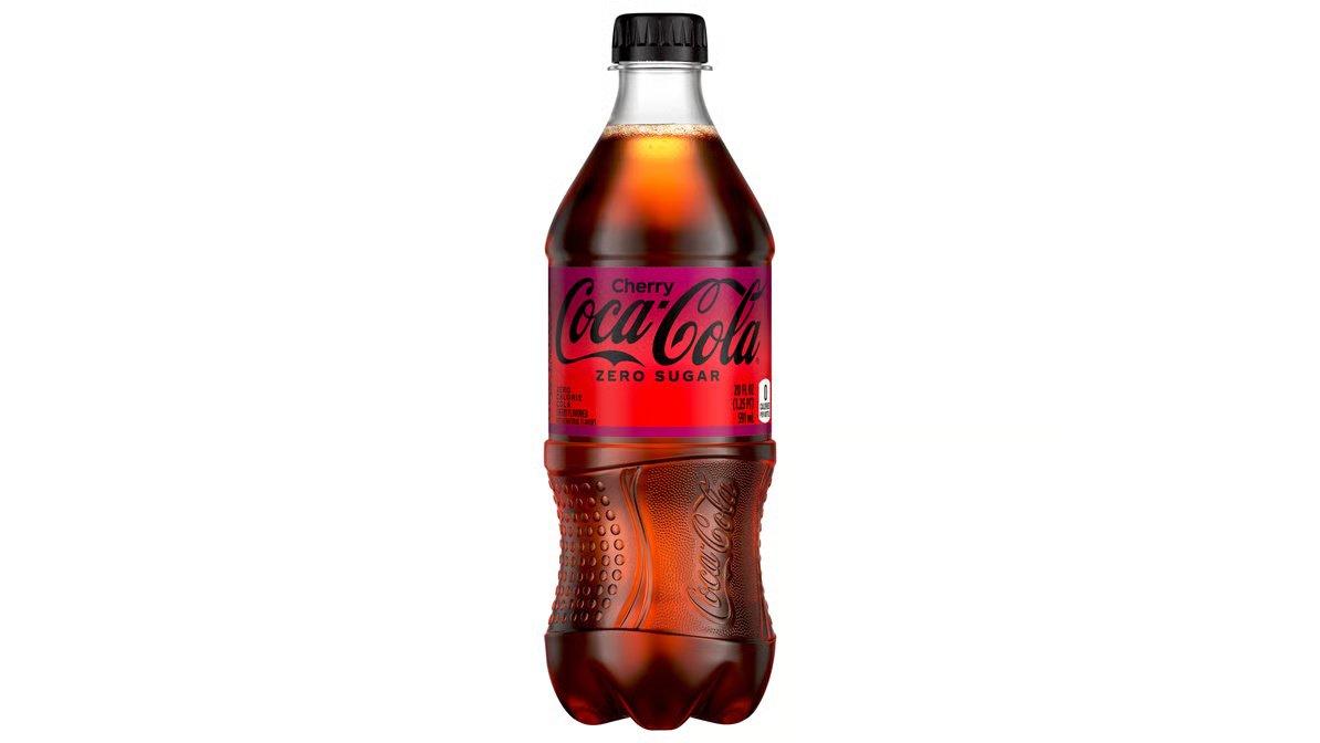 Coca-Cola Zero Sugar Soda Cherry (20 oz)