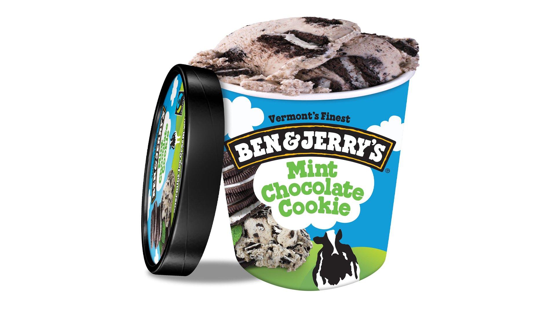 Ben & Jerry's Ice Cream Mint Chocolate Cookie (1 pt)