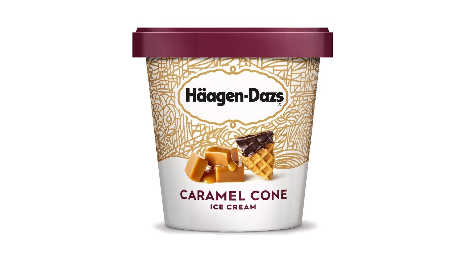 Haagen-Dazs Ice Cream Caramel Cone (14 oz)