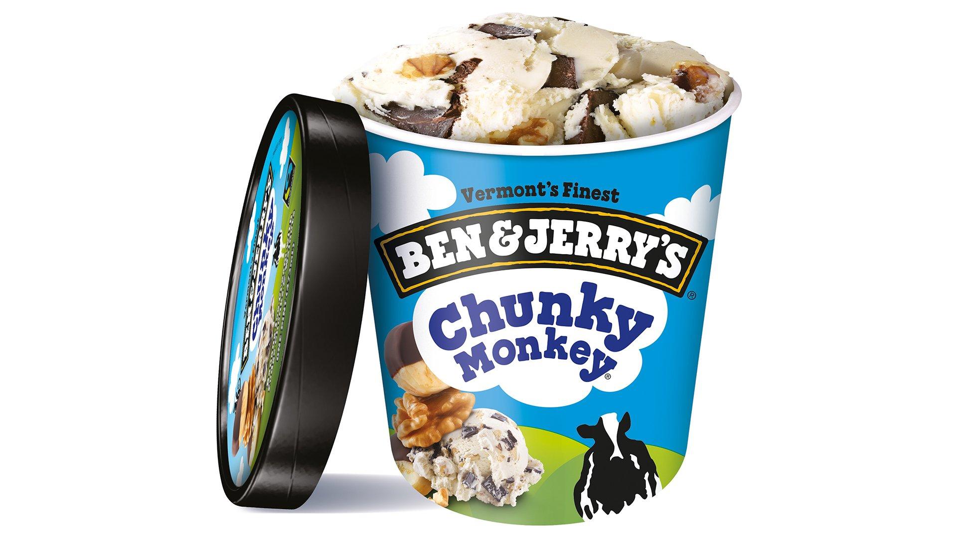 Ben & Jerry's Ice Cream Chunky Monkey (1 pt)