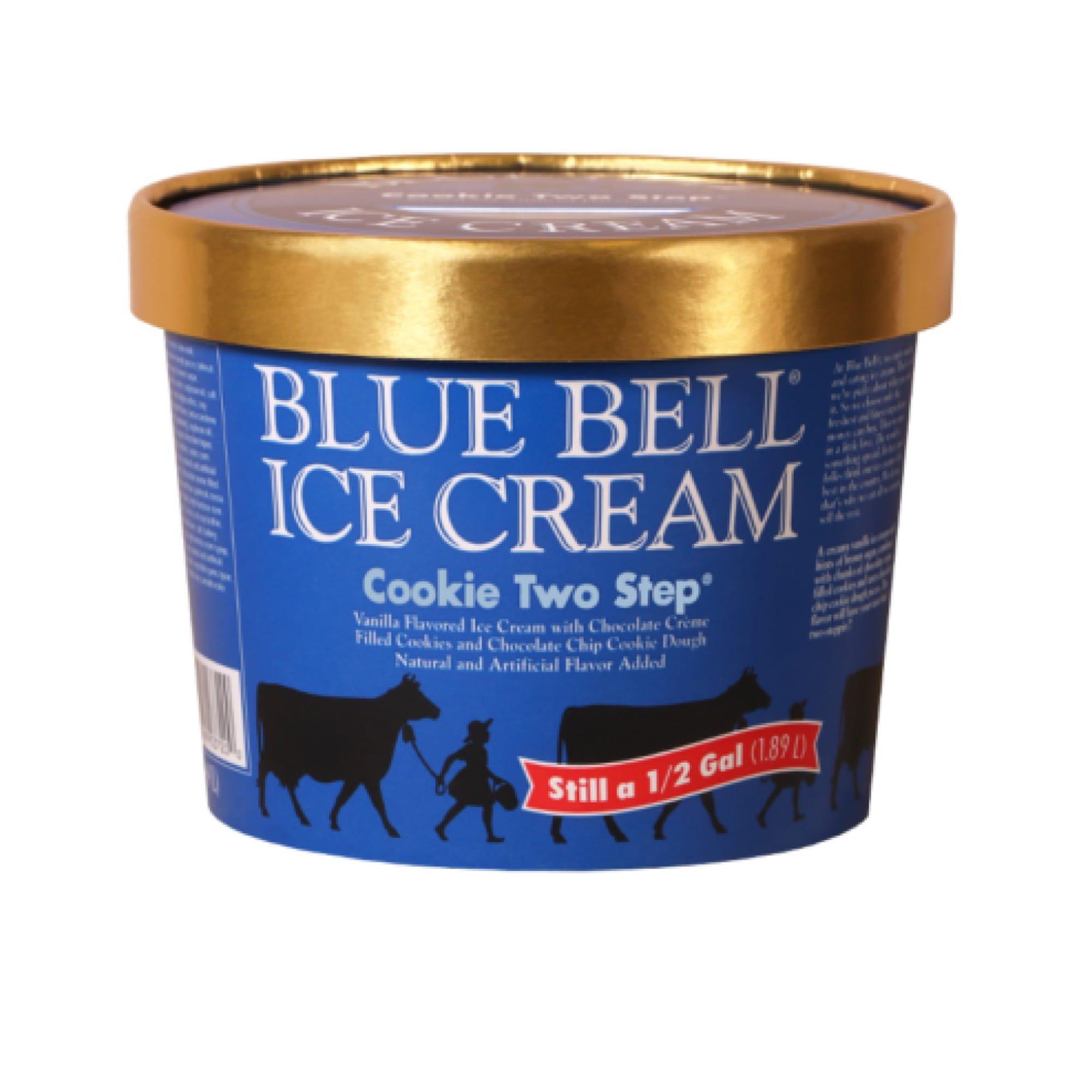 Blue Bell Ice Cream Cookie Two Step (1/2 gal)