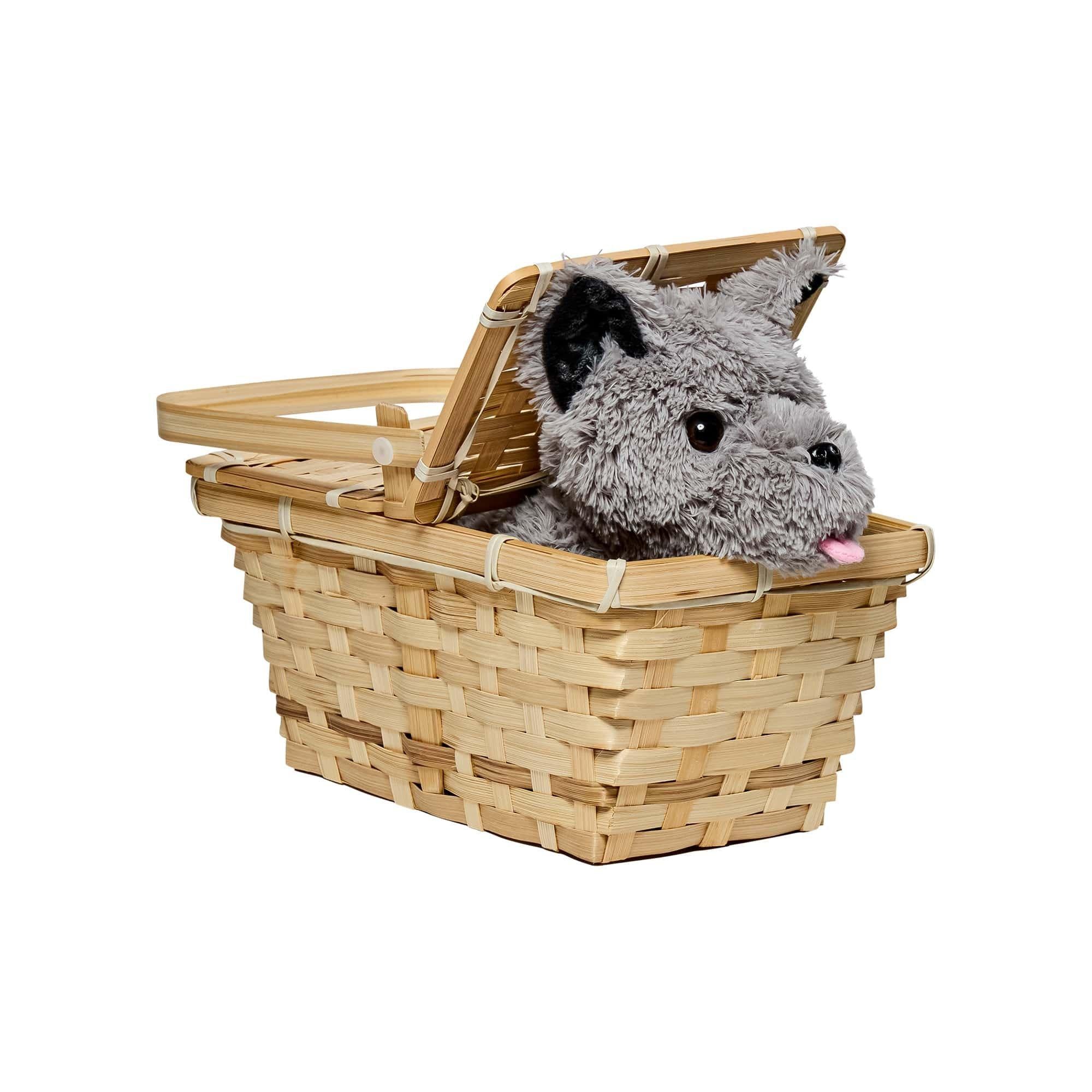 Adult Wizard of Oz Toto in a Basket - Deluxe Accessory
