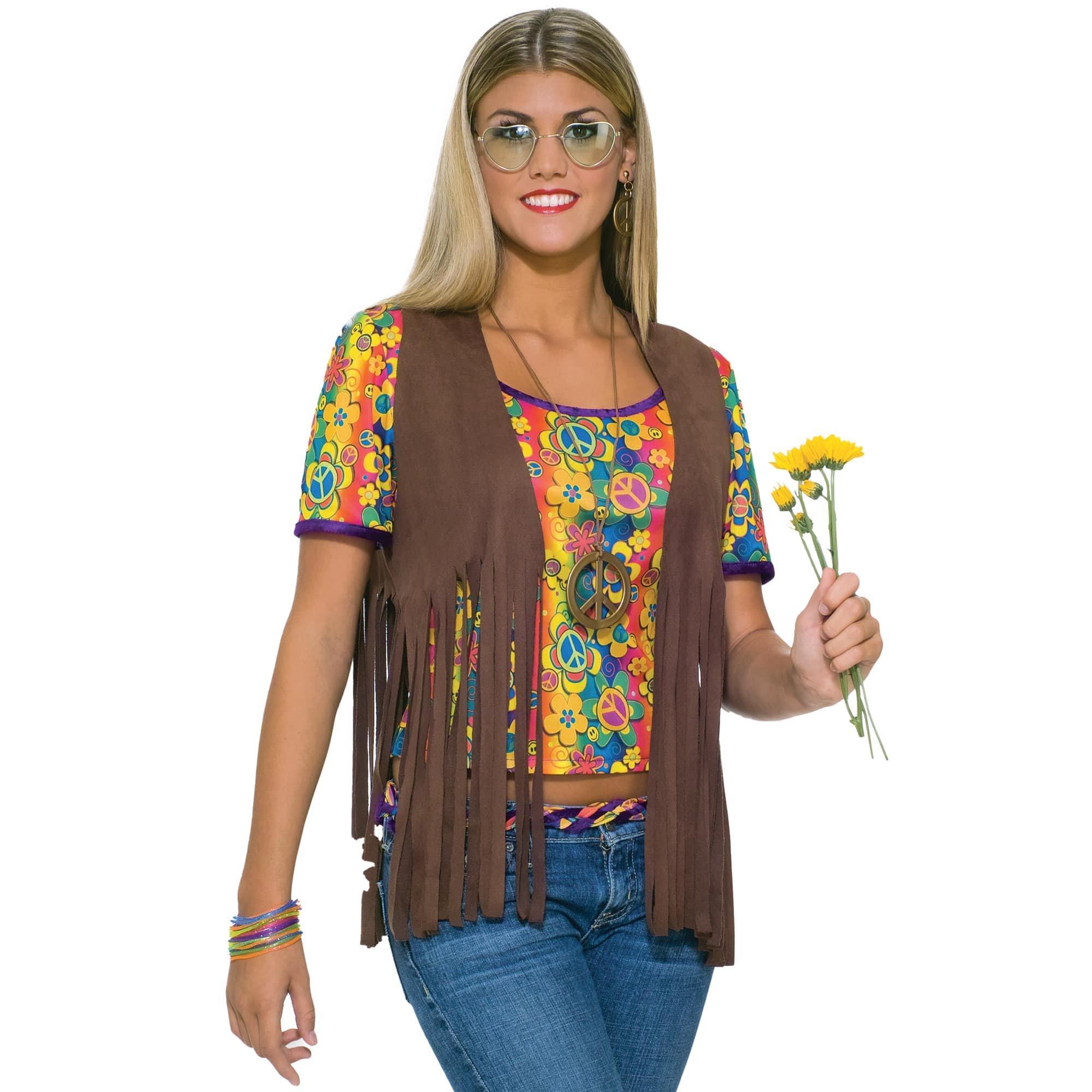 Sexy Hippie Fringe Vest ?C Adult
