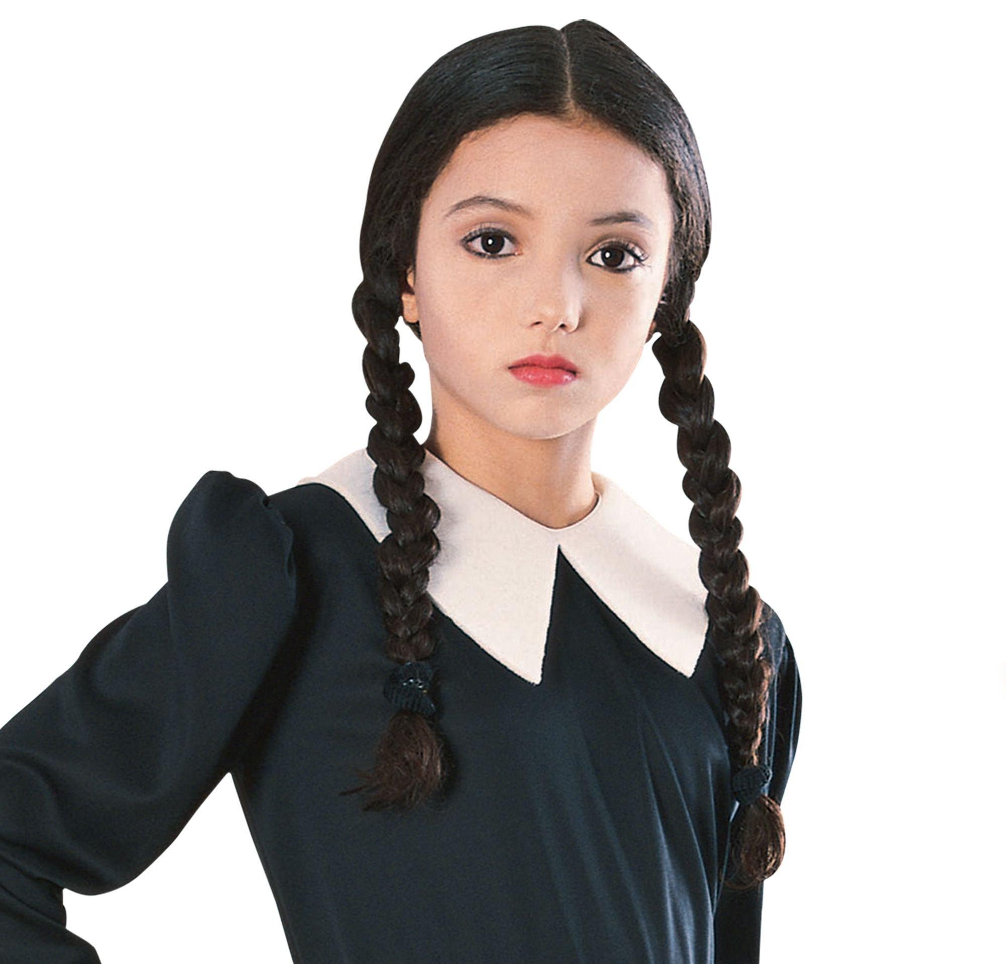 Child Wednesday Wig