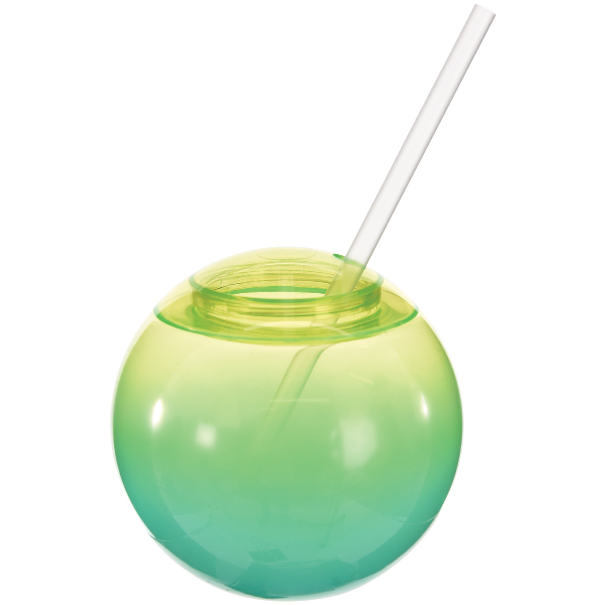 Summer Dream Blue Cup with Straw