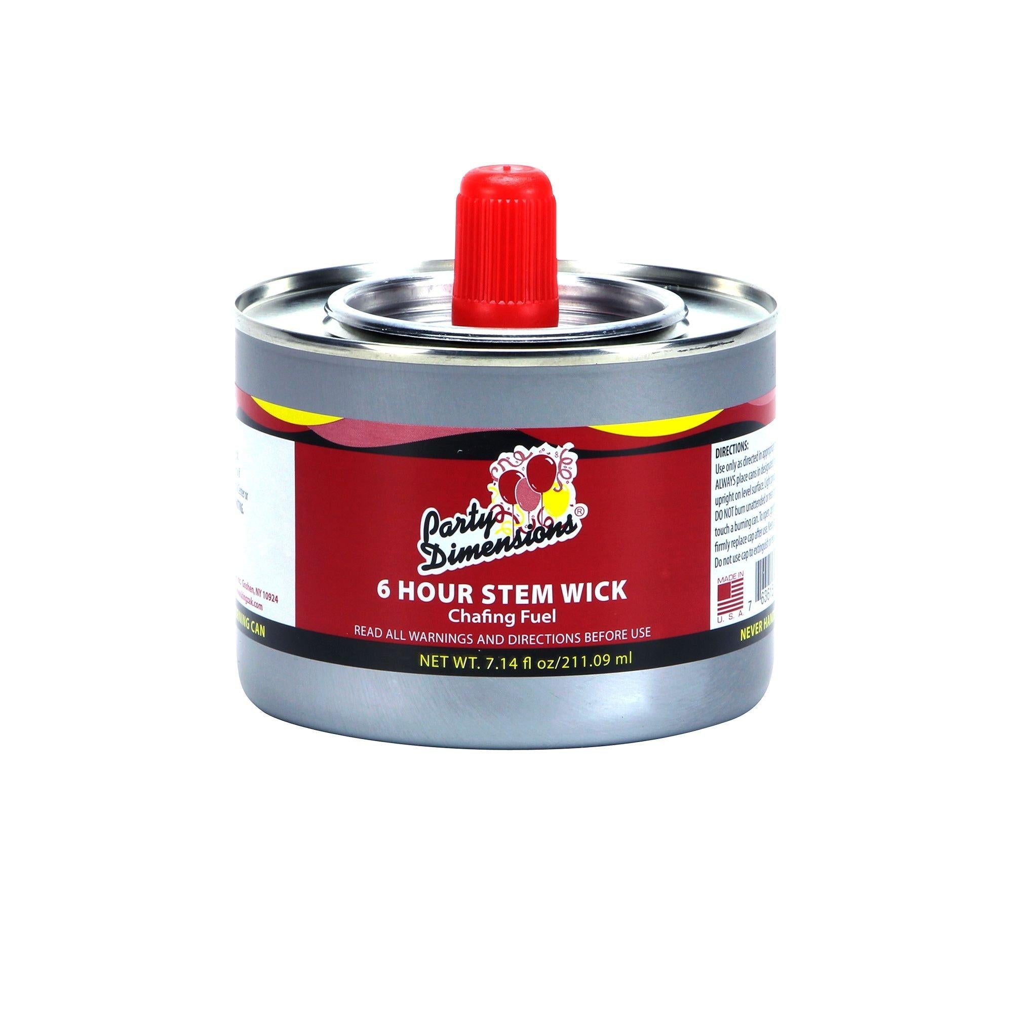 Stem Wick Gel Chafing Fuel