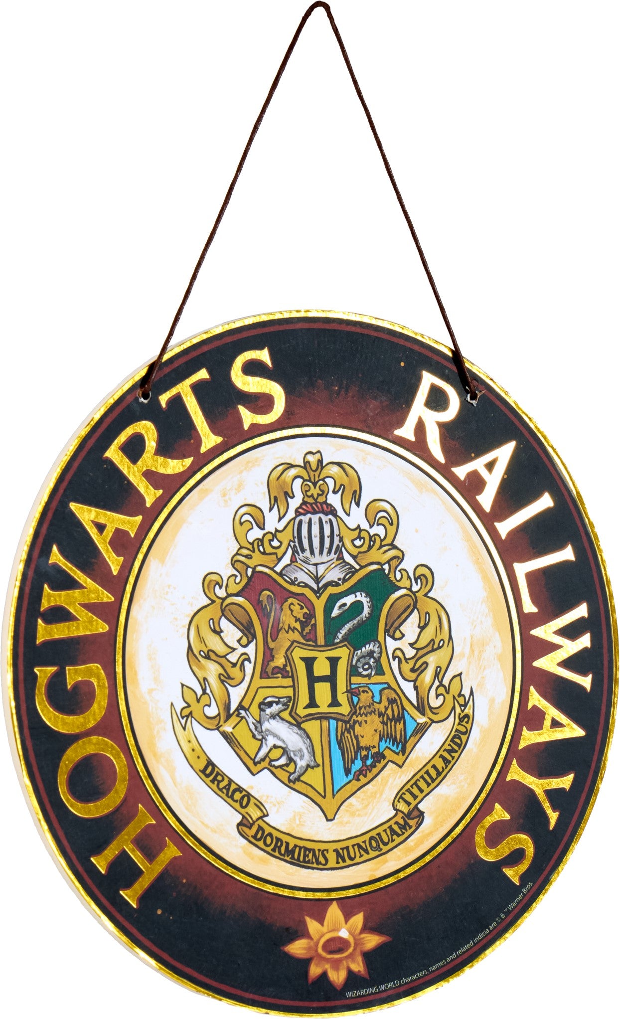 8-inch Harry Potter Hogwarts Wall Sign Decoration