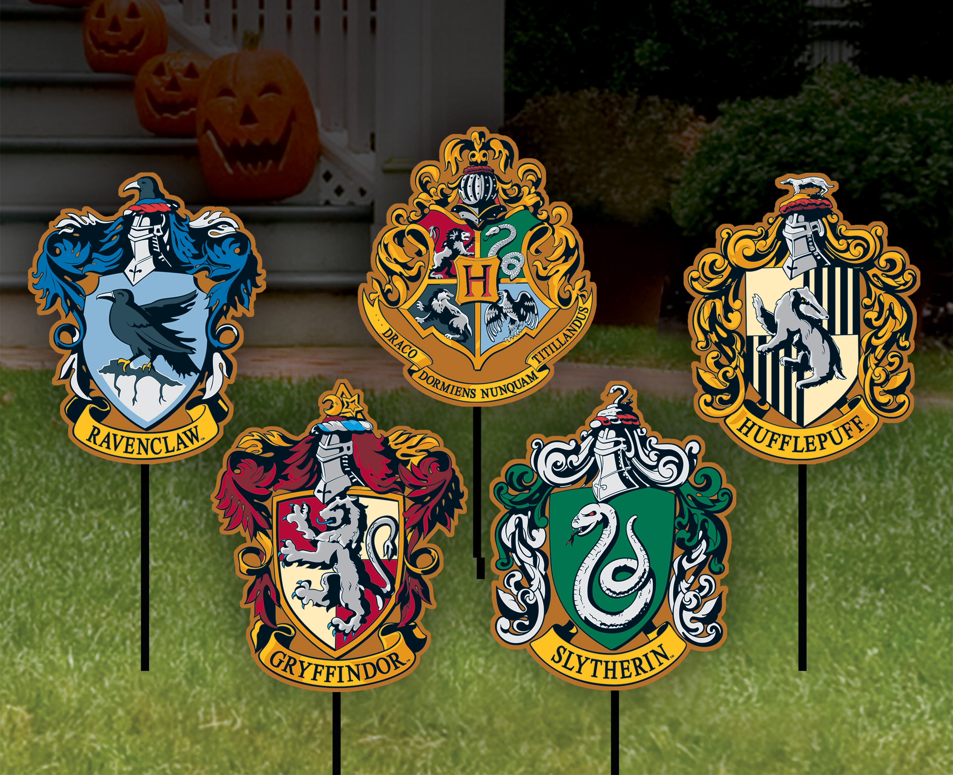 14-inch Harry Potter House Crests Lawn Decoration