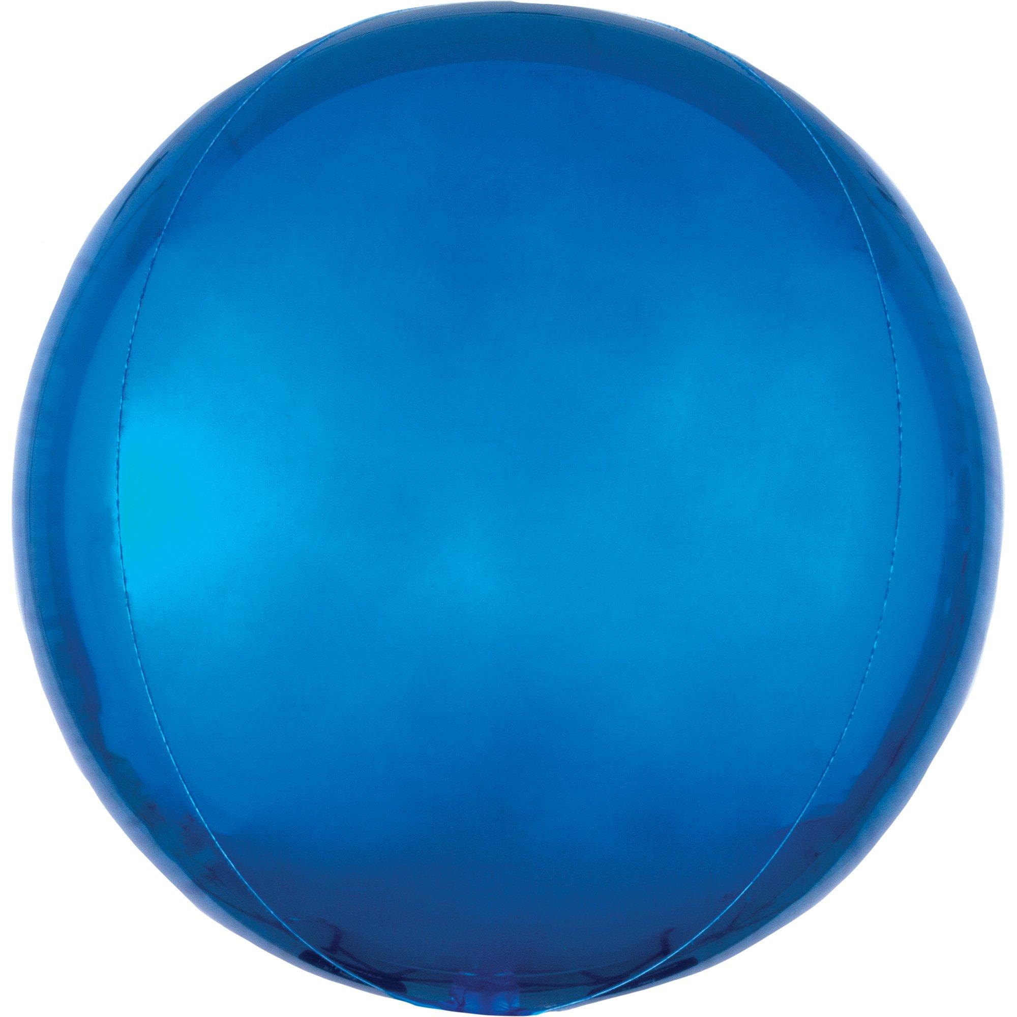 Blue Orbz Balloon, 16in