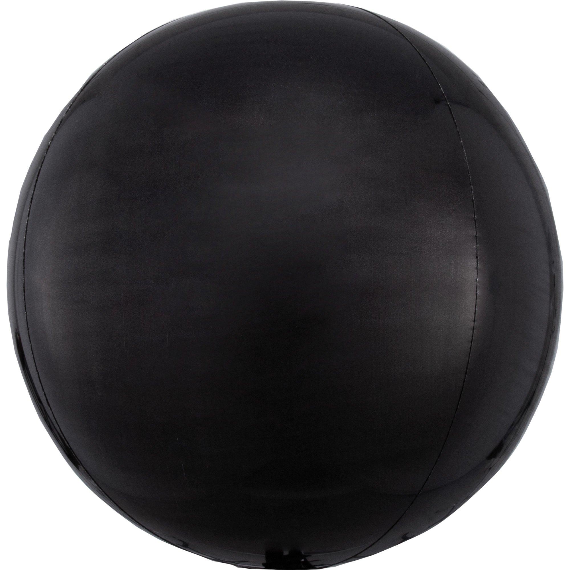 Black Orbz Balloon, 16in