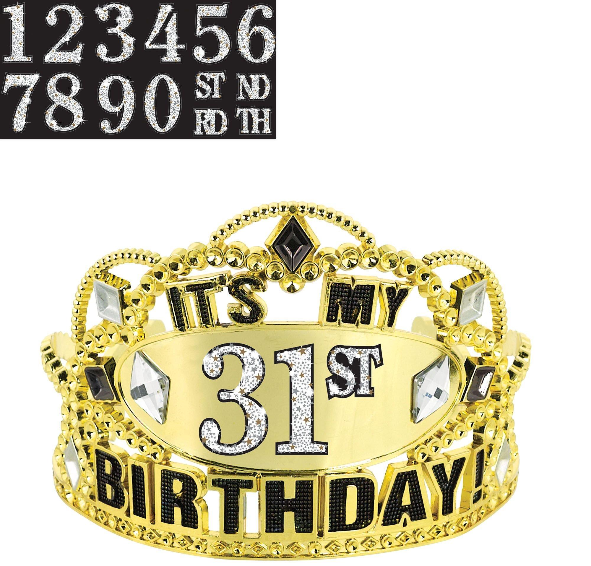 Add-An-Age - Sparkling Celebration Happy Birthday Tiara Kit