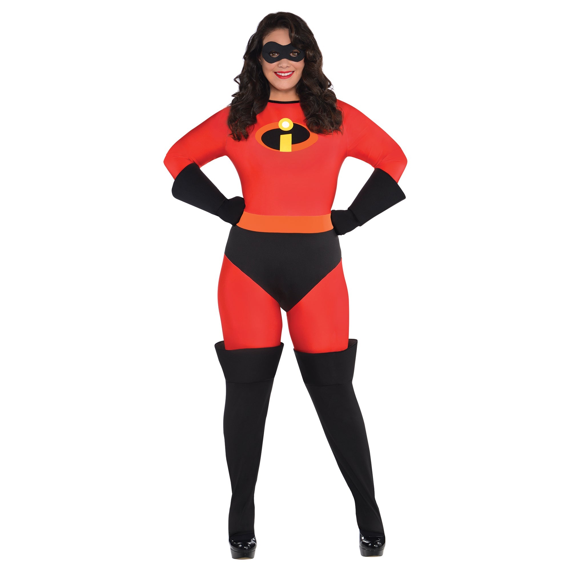 Disney Pixar The Incredibles Mrs. Incredible Plus Size Costume for Women