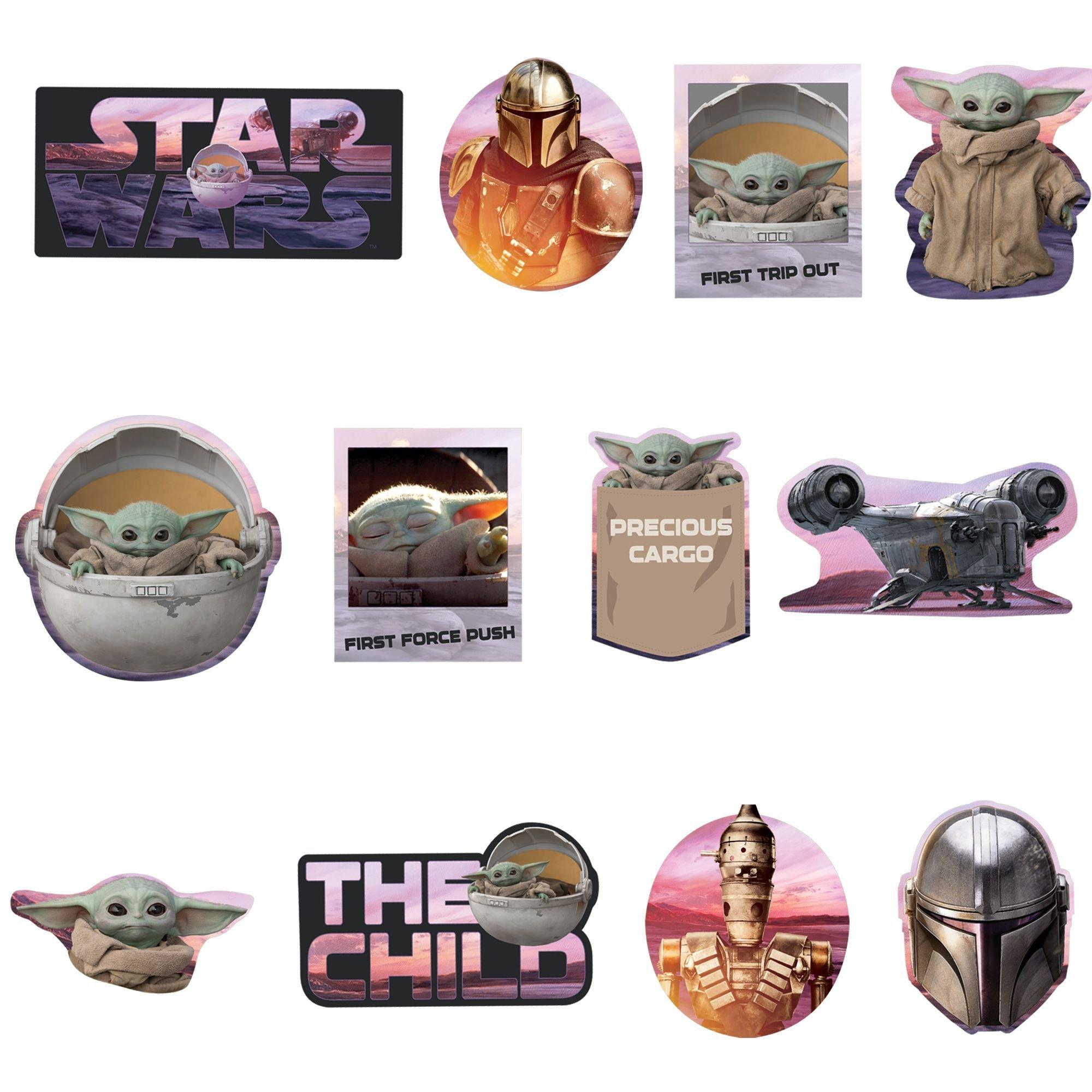 The Child Cutouts 12ct - The Mandalorian