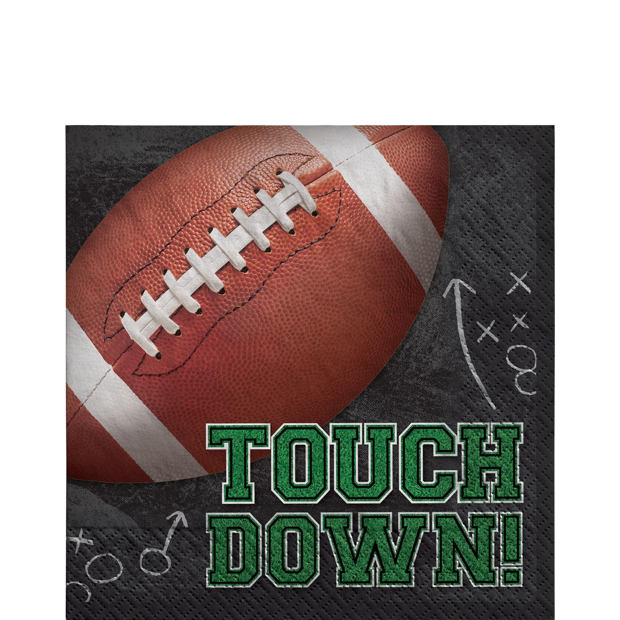 Tailgates & Touchdowns Paper Lunch Napkins, 6.5in, 125ct