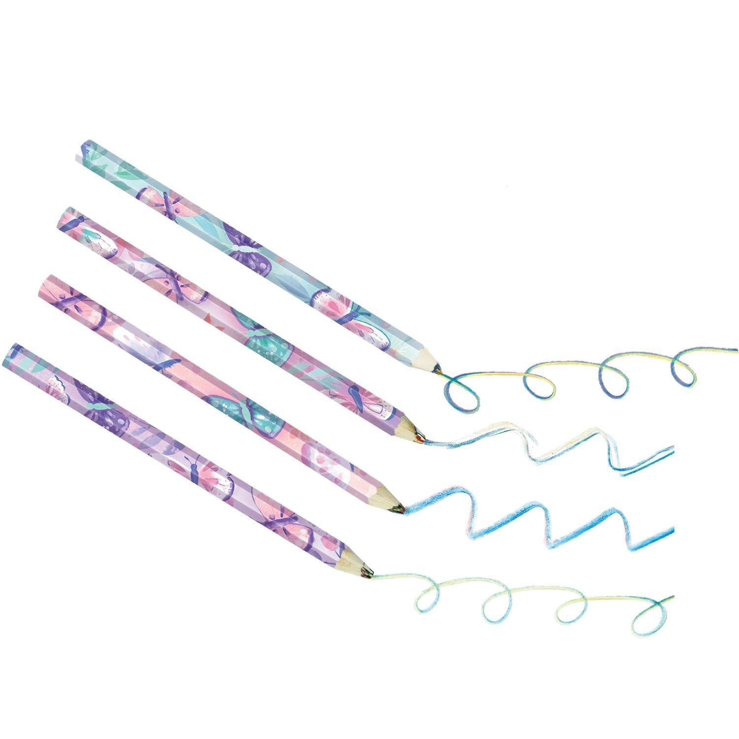 Flutter Multicolor Pencils 4ct