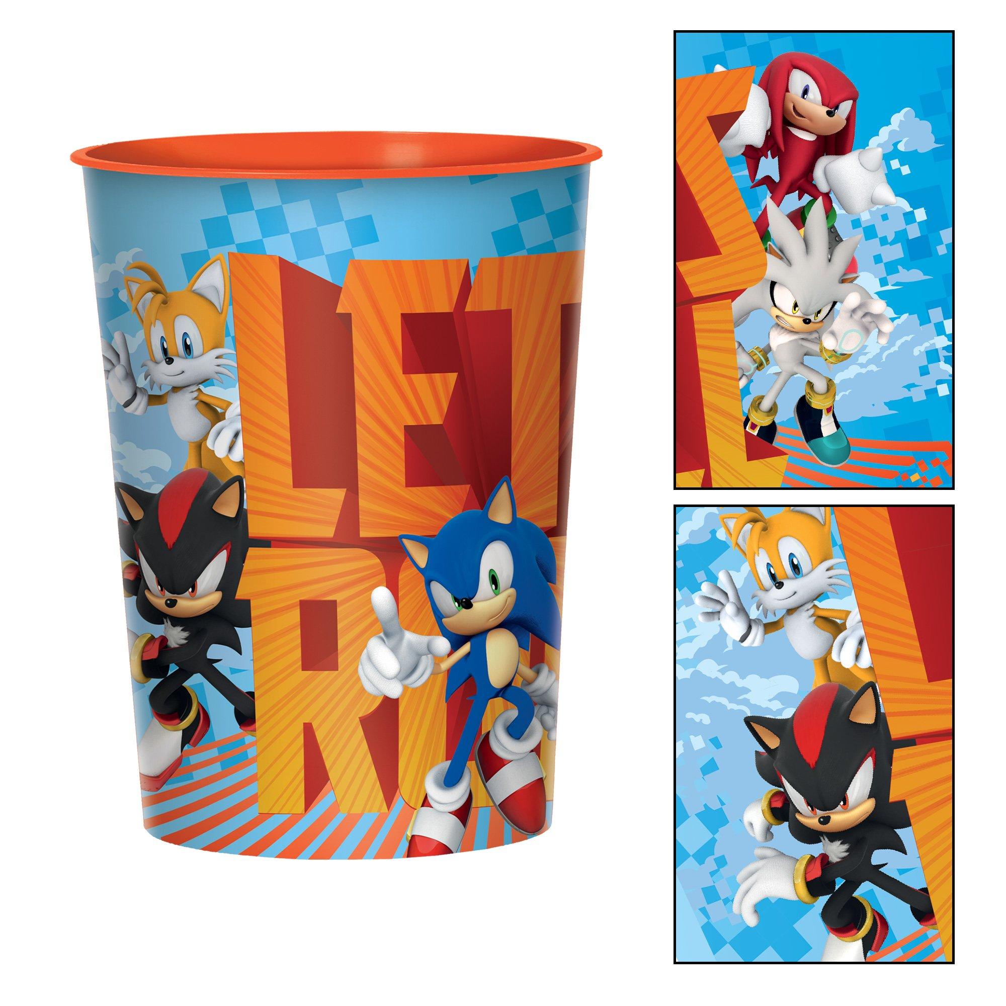 Sonic the Hedgehog Plastic Favor Cup, 16oz