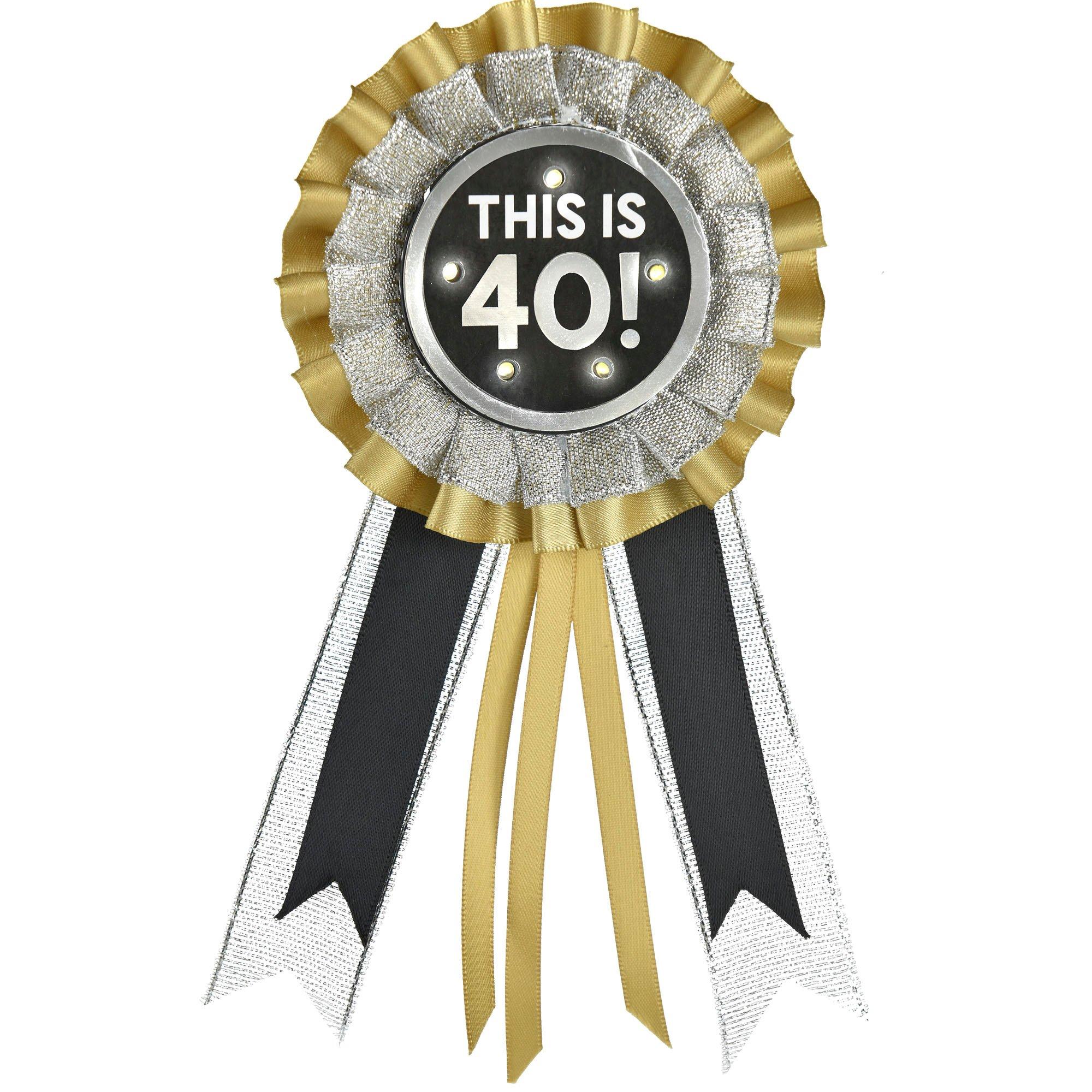 Light-Up Award Ribbon - This Is 40!