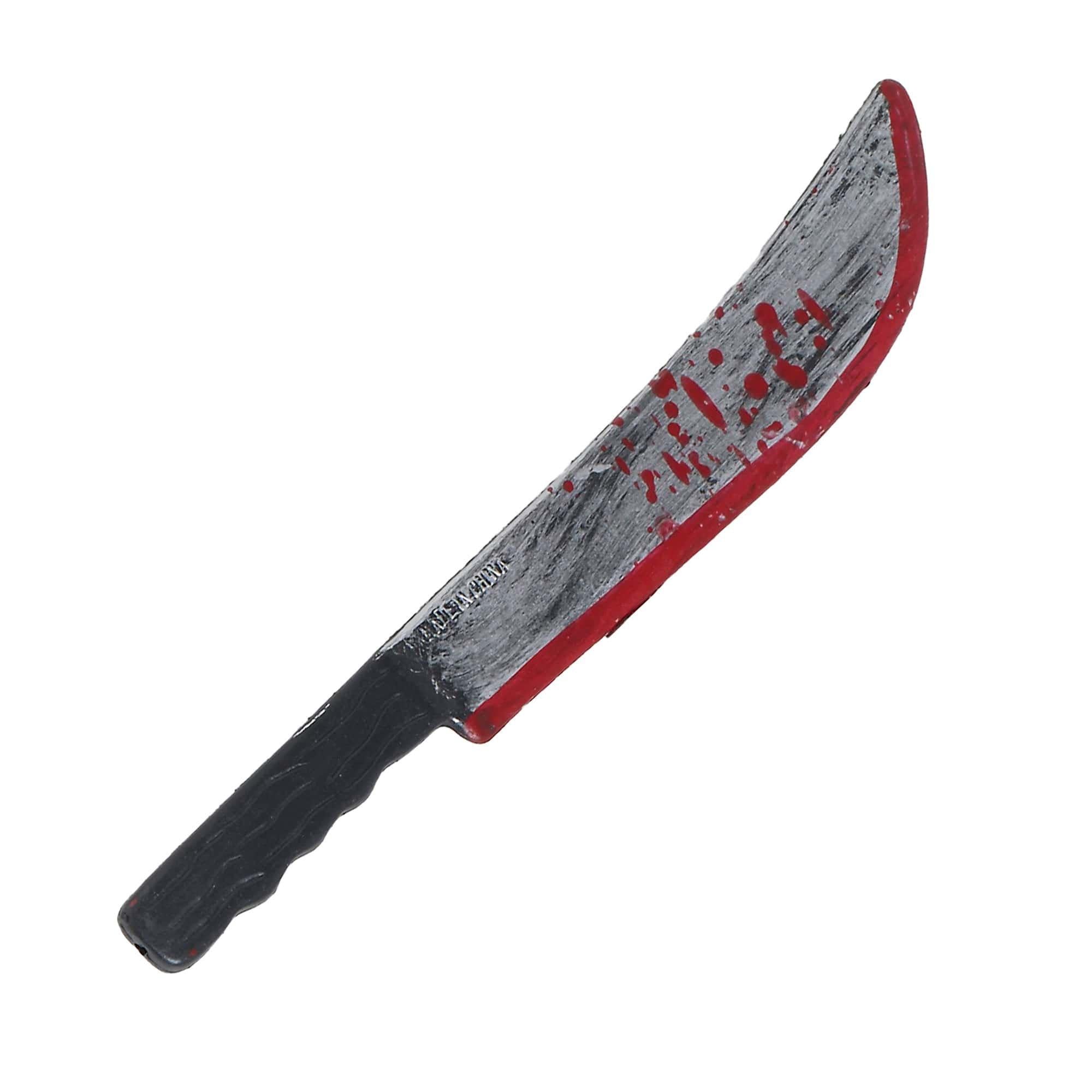 Bloody Knife Costume Prop ?C 11.5in Plastic Horror Accessory