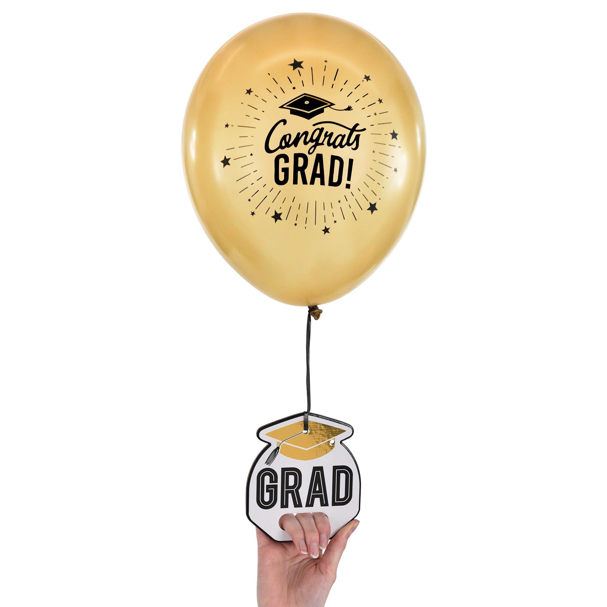 Grad 3-Pack Balloon Holder, 7.5" x 5.4" x 1.5"
