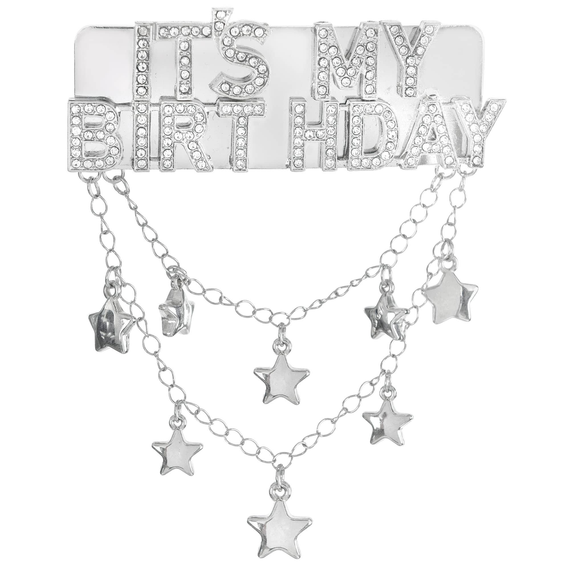 Glam It's My Birthday Barrette