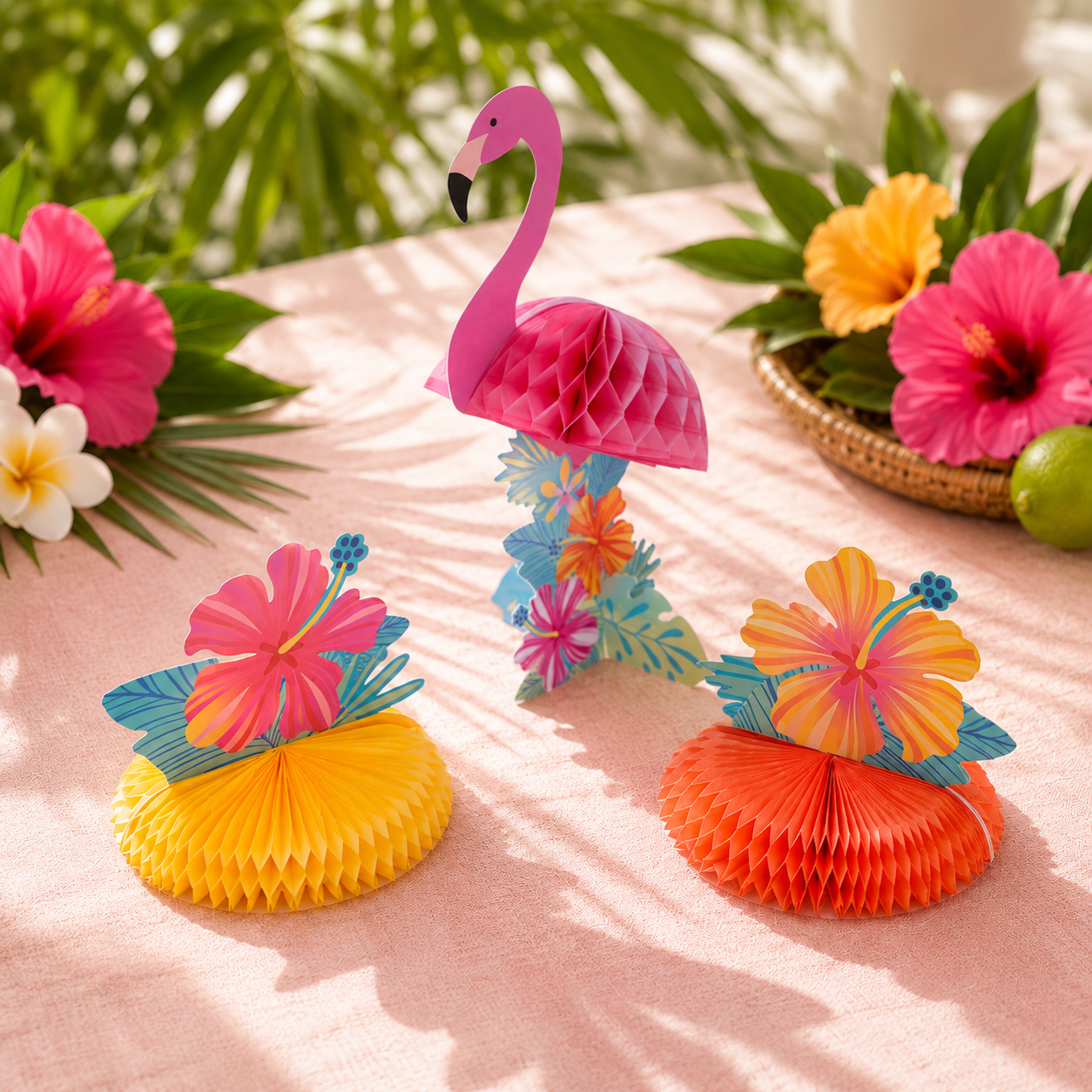Summer Dream Honeycomb Centerpiece, 3pc